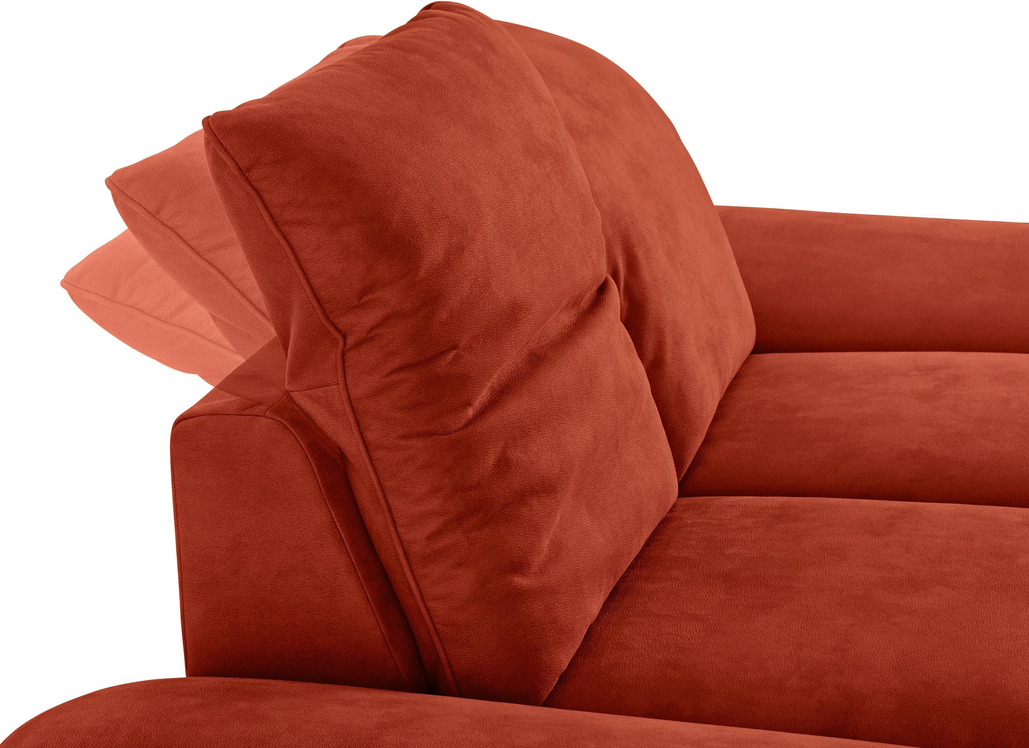 W.SCHILLIG 2-Sitzer Breite Sitztiefenverstellung, enjoy&MORE, cm pulverbeschichtet, Füße 202 bronze