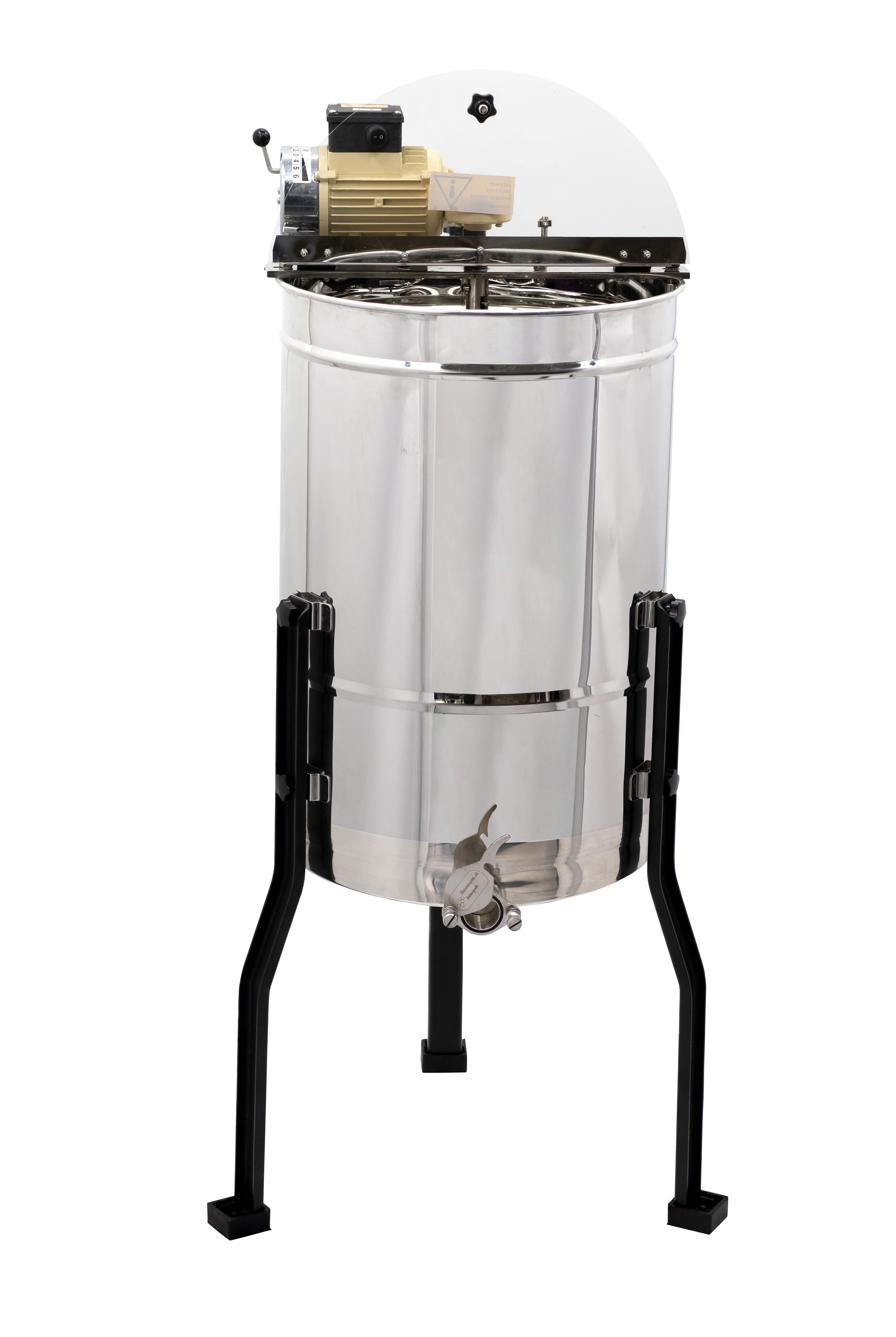Bienenbeute Motor Honigschleuder 4 Waben Edelstahl DN Zander Dadant HR Profi Line