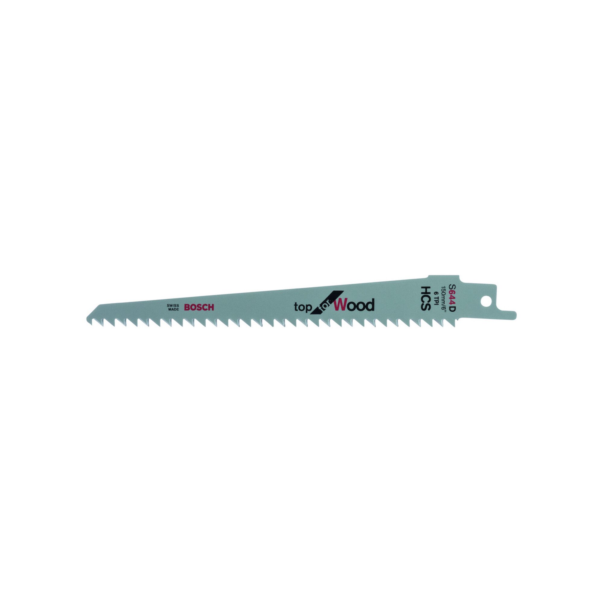 Bosch Professional Säbelsägeblatt Bosch Säbelsägeblatt S 644 D, Top for Wood