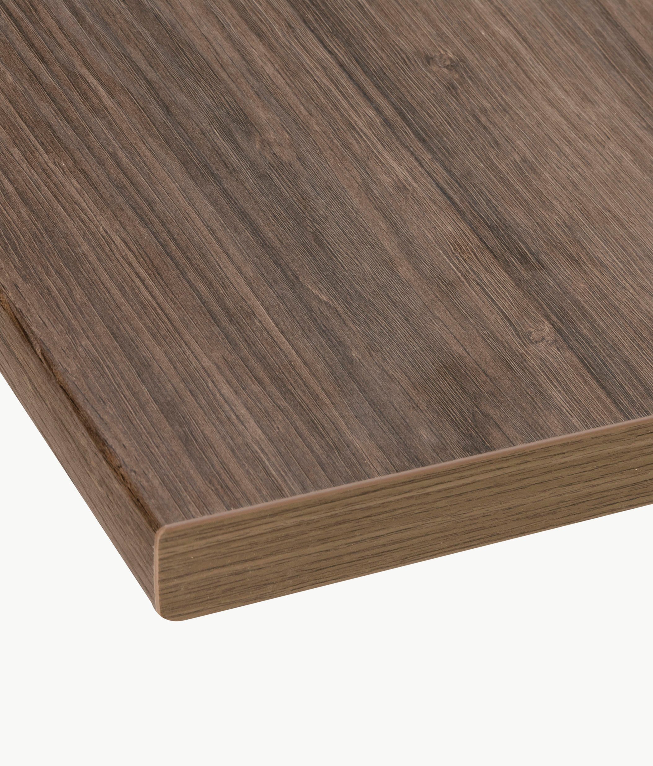 Arbeitsplatte Flexi, mm Eiche stark Küchen Artwood 38 Tabak wiho