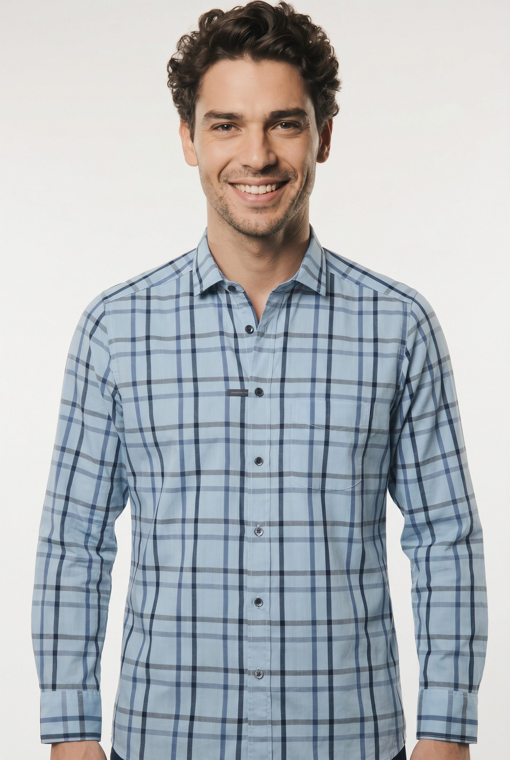 OLYMP Langarmhemd OLYMP Hemd Casual