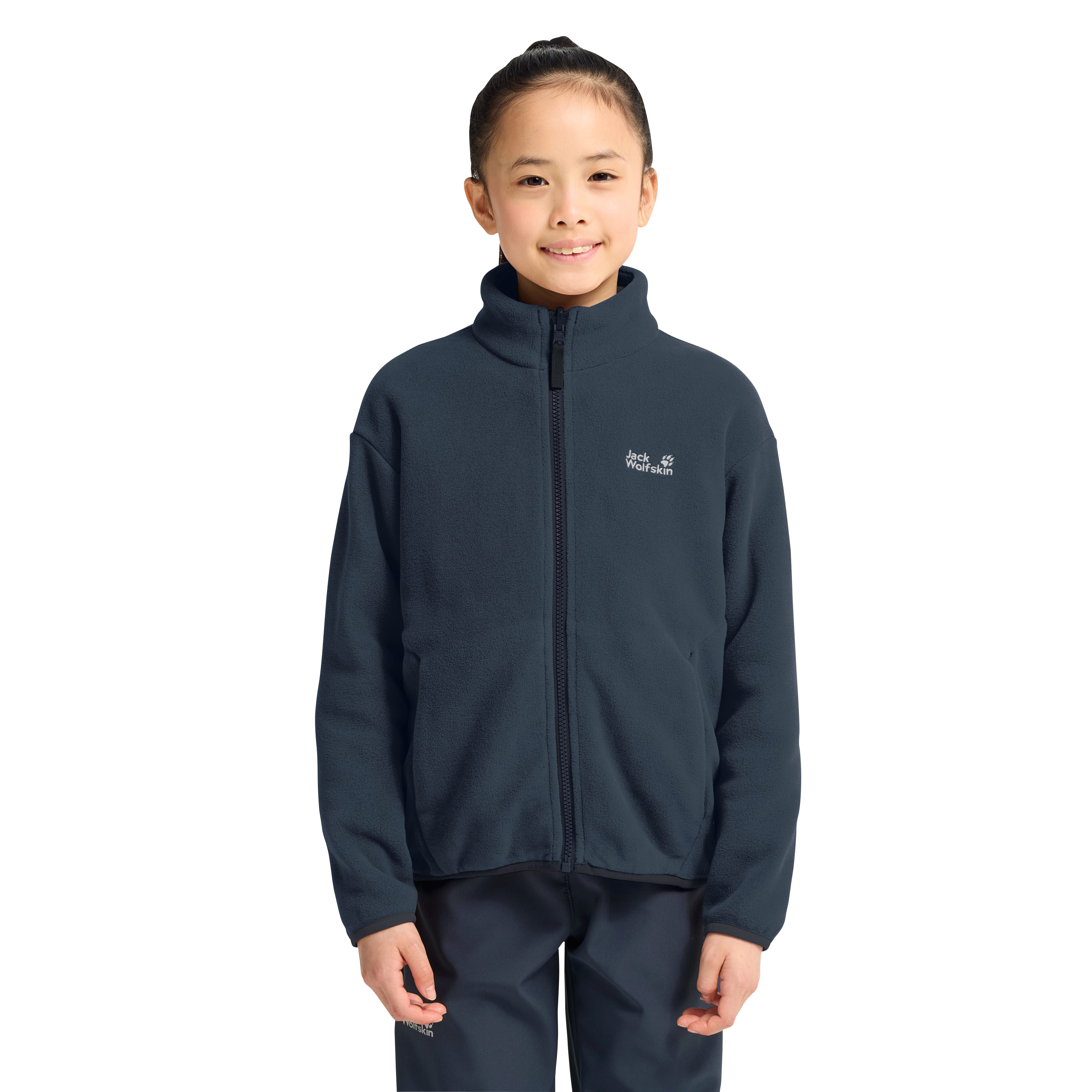 Jack Wolfskin 3-in-1-Funktionsjacke ICELAND 3IN1 JKT K Langarm-Design, aus Polyester, in Größen von 104 bis 176