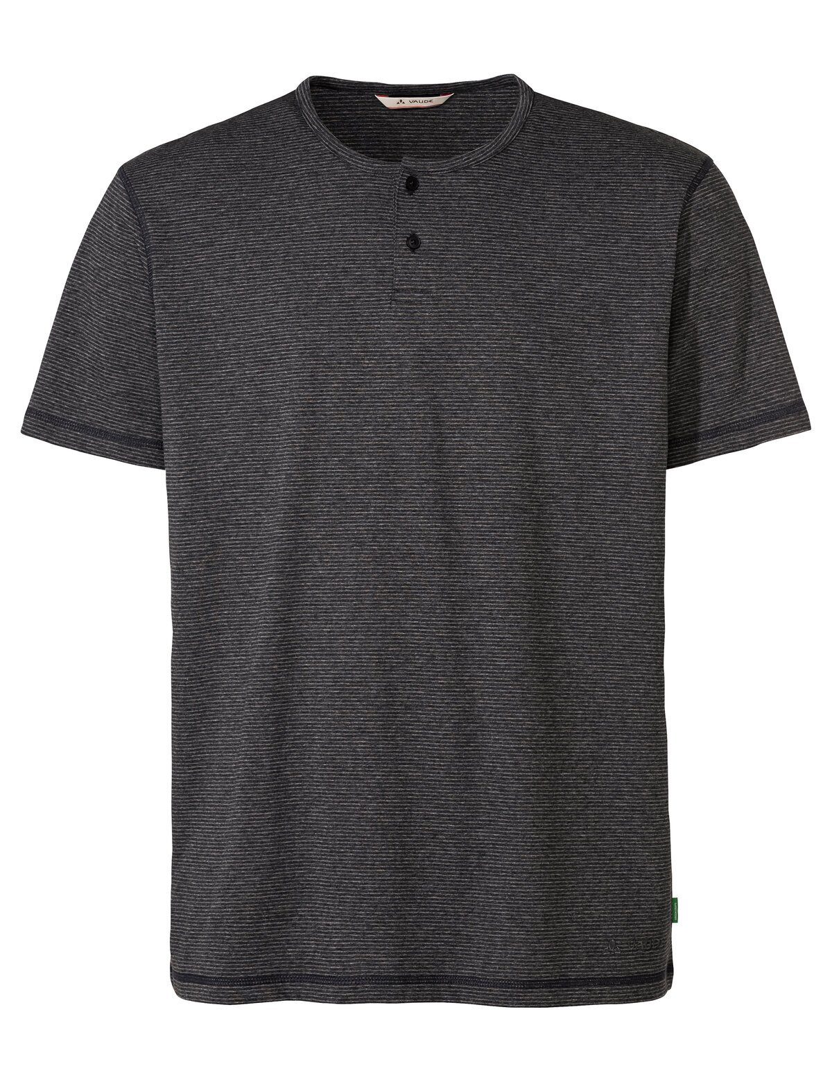 VAUDE T-Shirt Men's Mineo Striped T-Shirt (1-tlg) Grüner Knopf