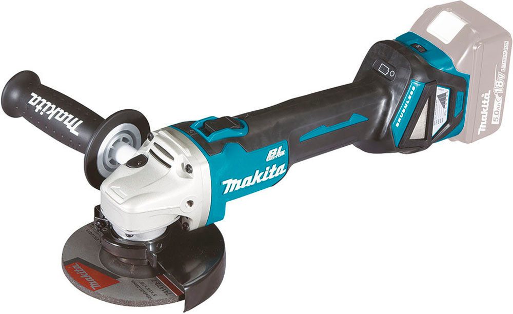 Makita Akku-Winkelschleifer DGA511Z, max. 8500 U/min, ohne Akku und Ladeger günstig online kaufen