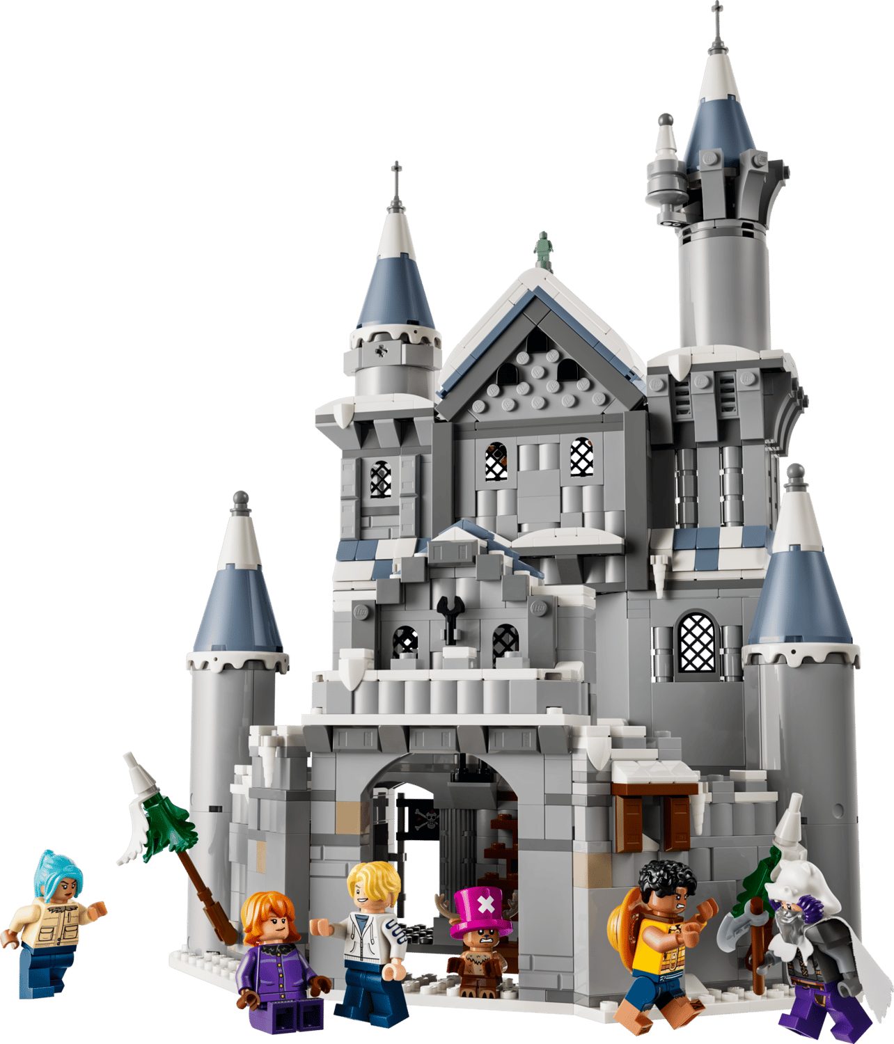 LEGO® One Piece 75645 Duell im Schloss Drumm Spielbausteine, (Set, 1038 St., Set)