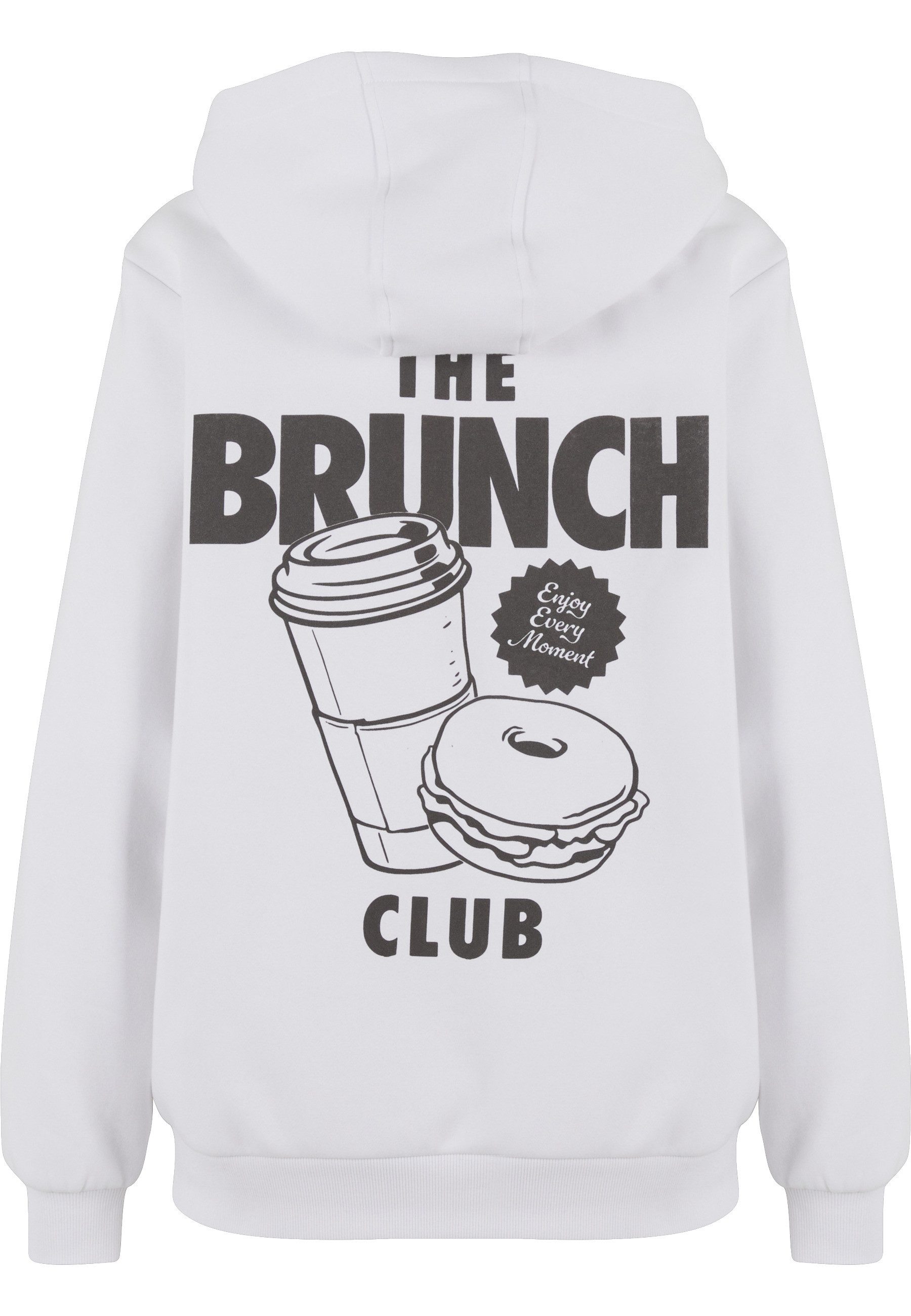 Miss Tee Kapuzenpullover Miss Tee The Brunch Club Ladies Fluffy Hoody (1-tlg)
