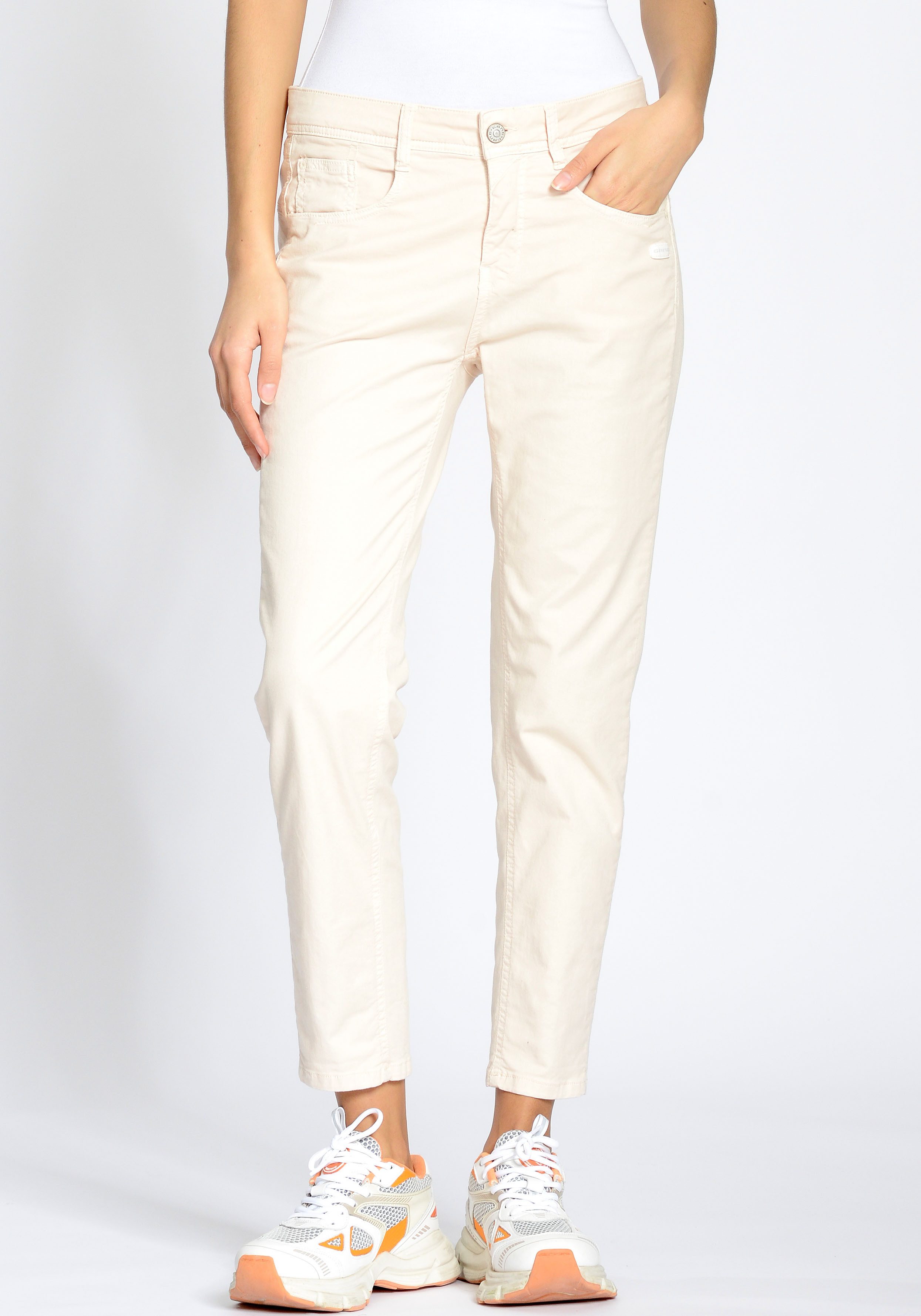 GANG 5-Pocket-Hose 94AMELIE CROPPED mit doppelter günstig online kaufen