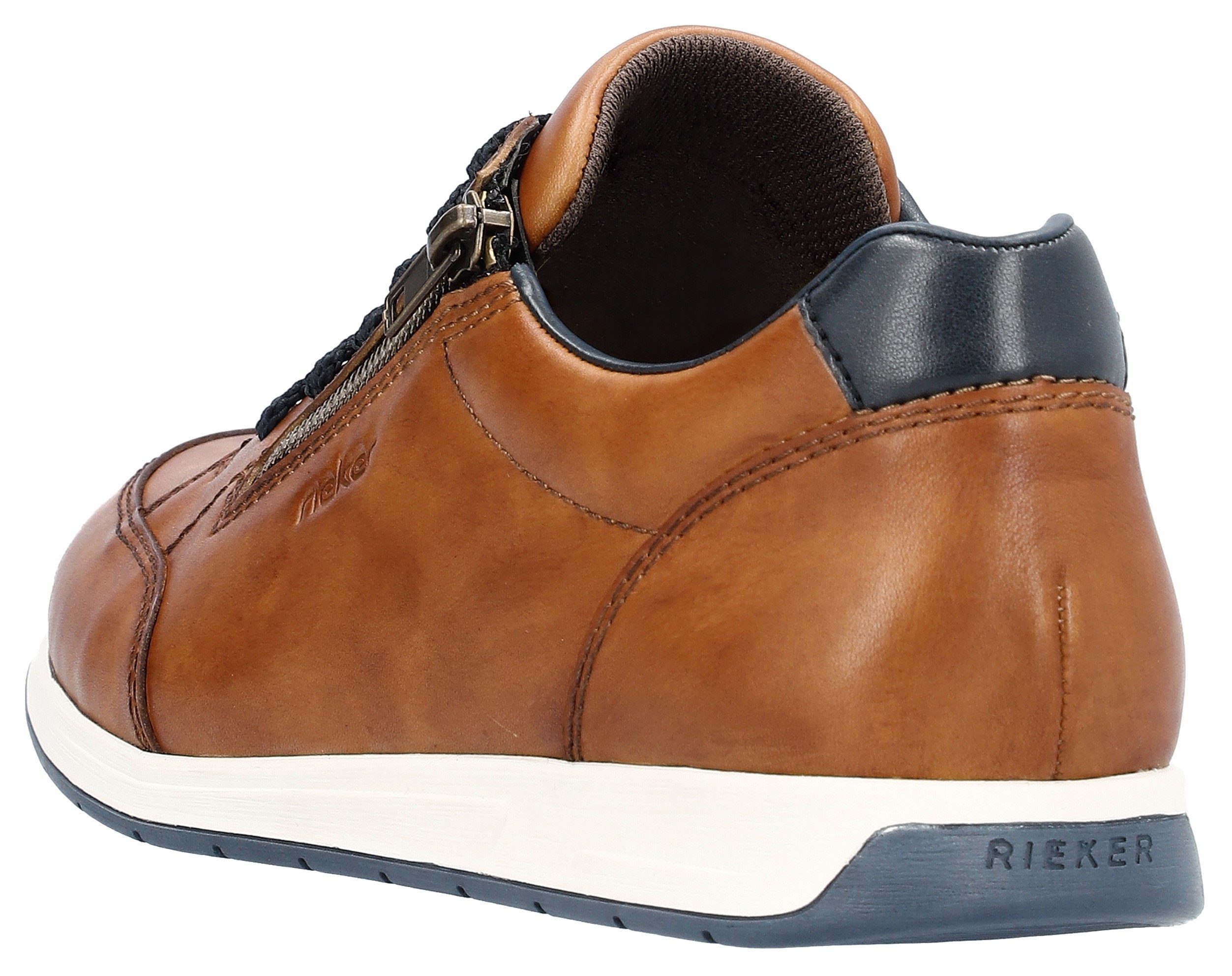 Rieker Sneaker in sportivem Look, Freizeitschuh, Halbschuh, Schnürschuh günstig online kaufen
