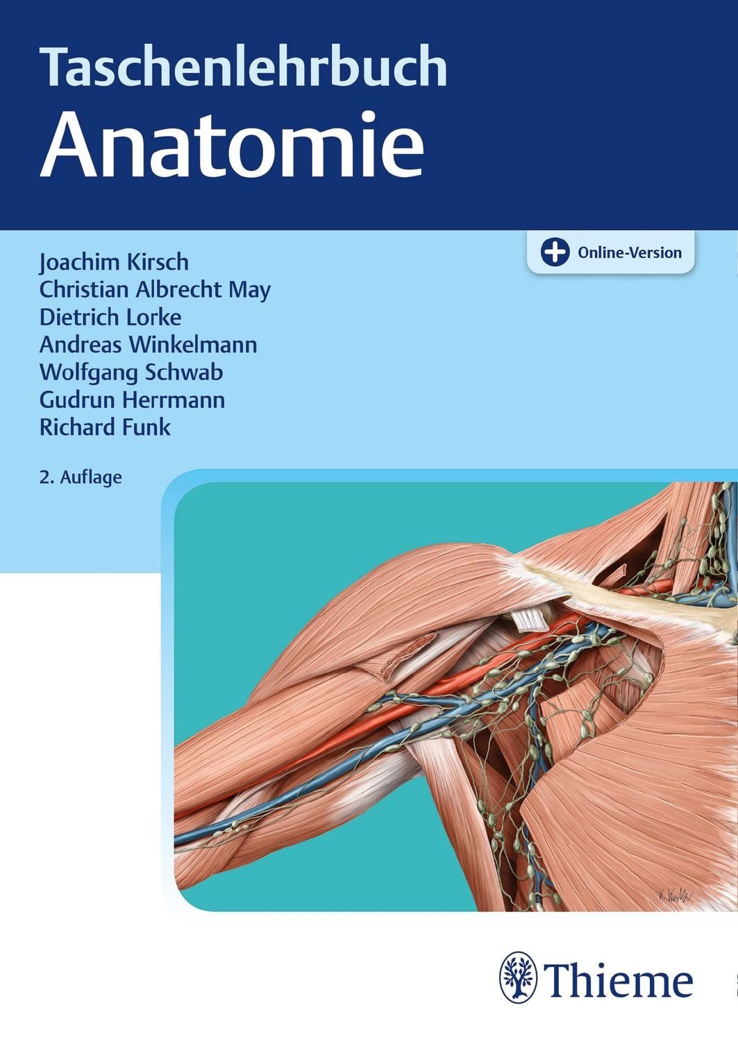Sachbuch Taschenlehrbuch Anatomie Joachim Kirsch, Christian Albrecht May, Dietrich Lorke, Andreas Winkelmann, Wolfgang Schwab