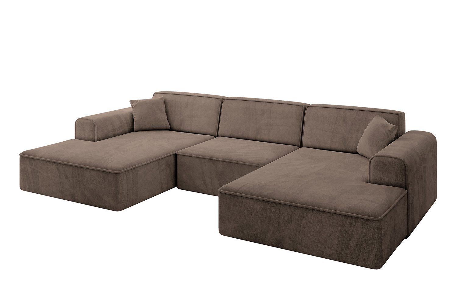 ALTDECOR Wohnlandschaft IREA-U1-v3, Sofa Praktische Bequeme Funktionsecke C günstig online kaufen