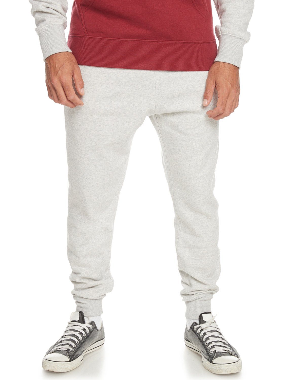 Quiksilver Jogger Pants Emboss Slim Light Grey Heather