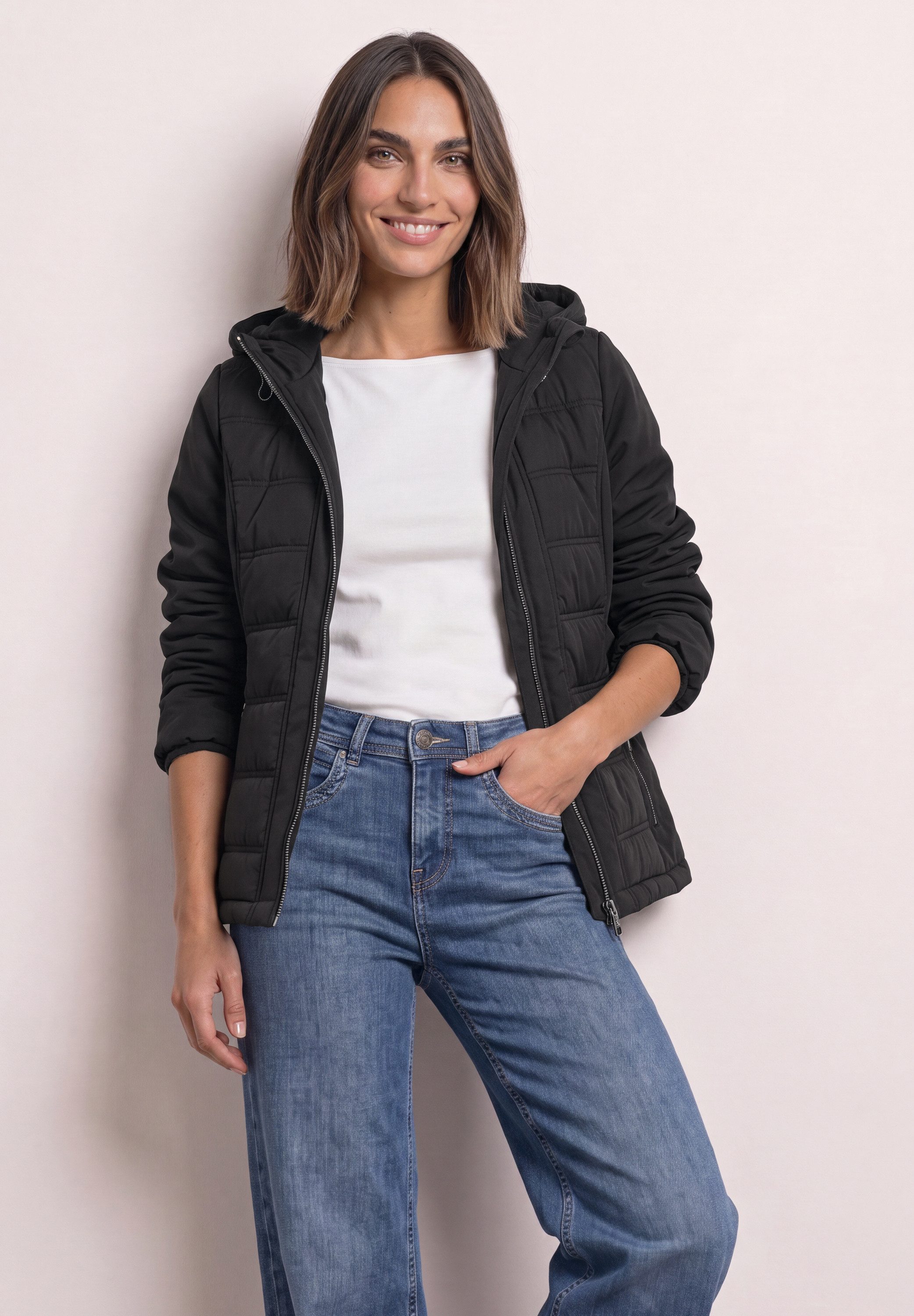 STREET ONE Softshelljacke mit moderner Steppung