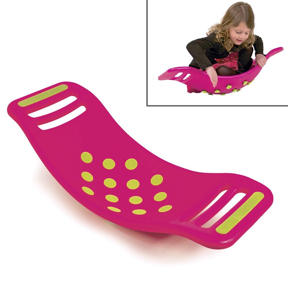 Rocker Fat Teeter Balanceboard Toys Brain - (Popper) Schaukelbrett Pink