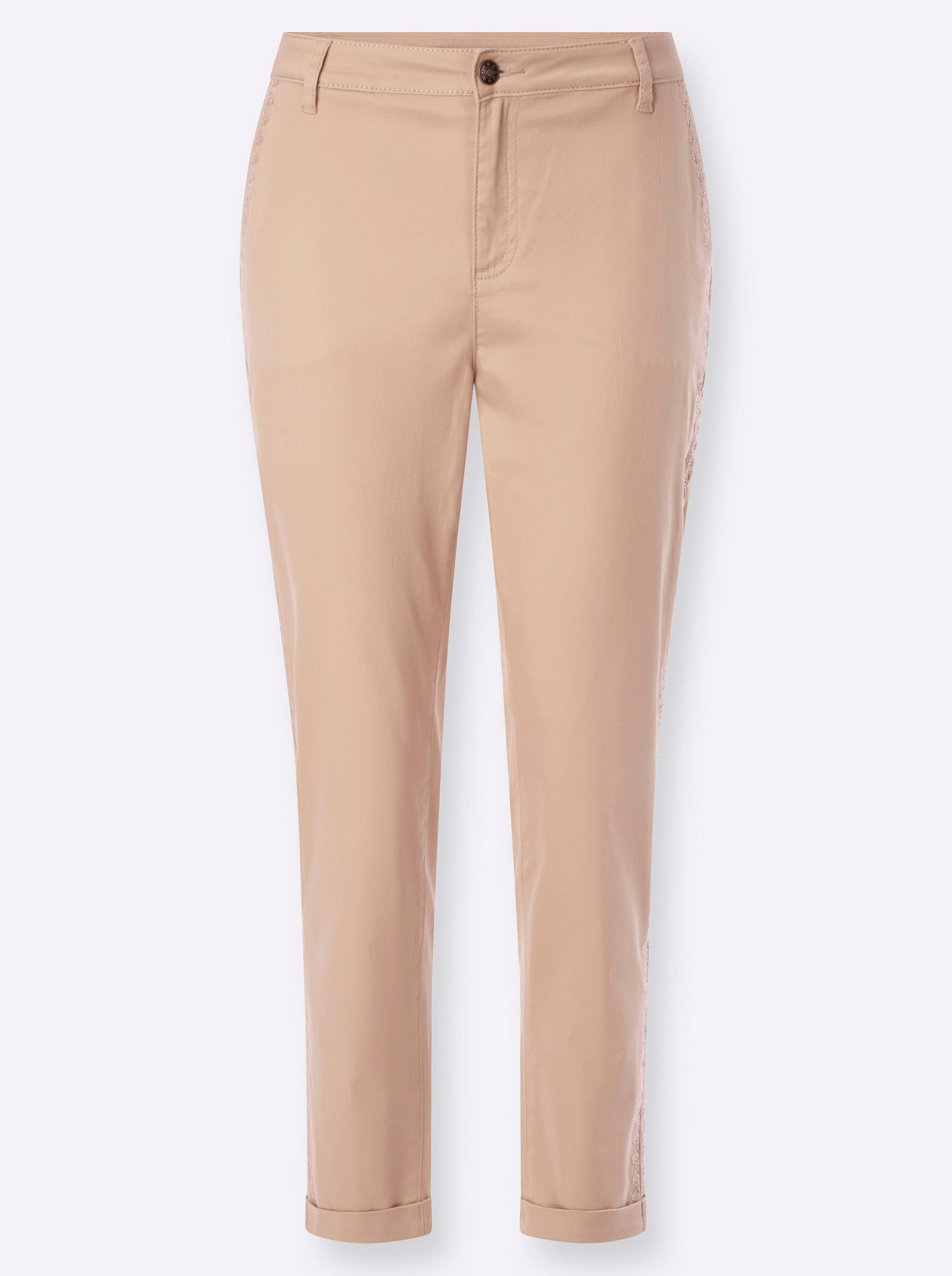 heine Jerseyhose Chinohose normal