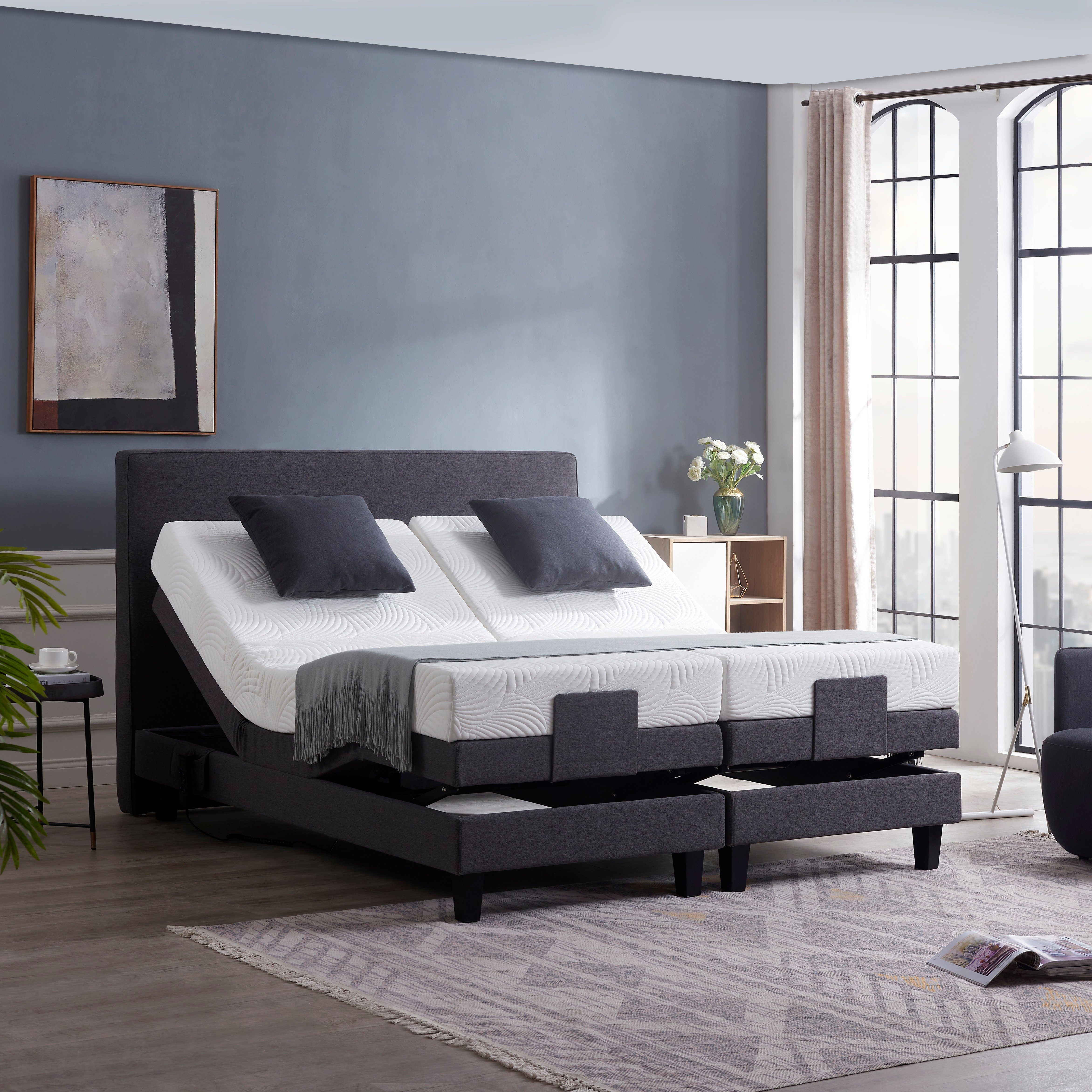 V6 Boxspringbett Motorbett 209E Bestes Preis-Leistungs-Verhältnis günstig online kaufen