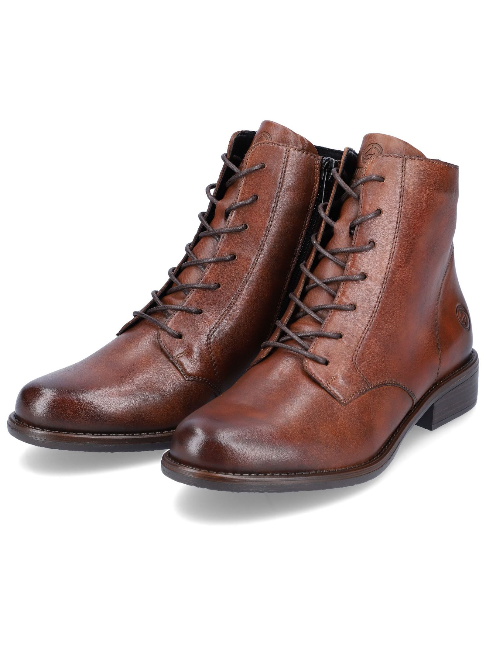 Remonte Remonte Stiefelette Glattleder Schnürstiefelette