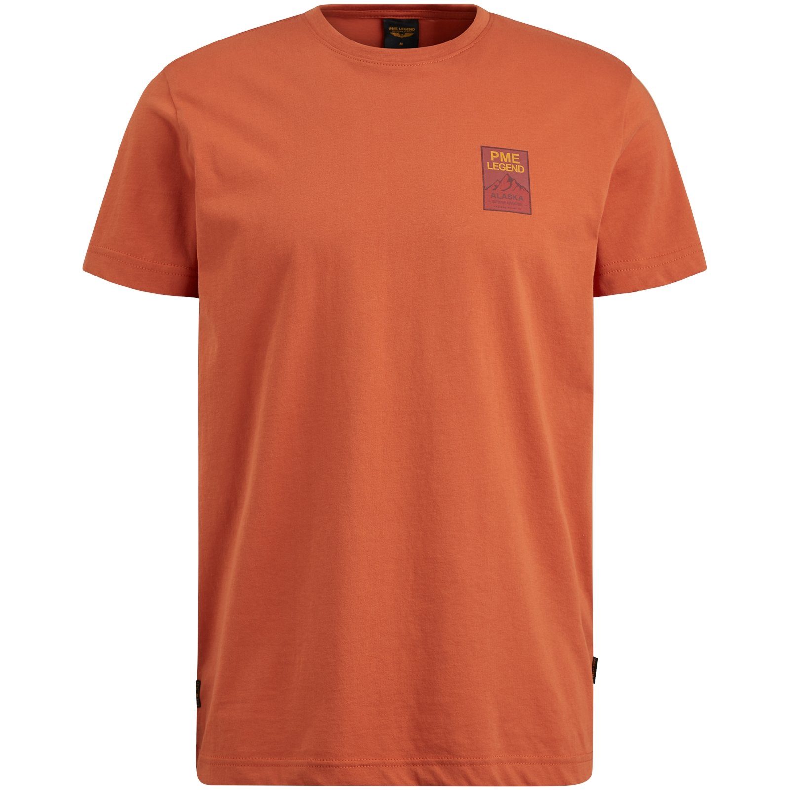 PME LEGEND Kurzarmshirt Short sleeve r-neck single jersey Spice Route