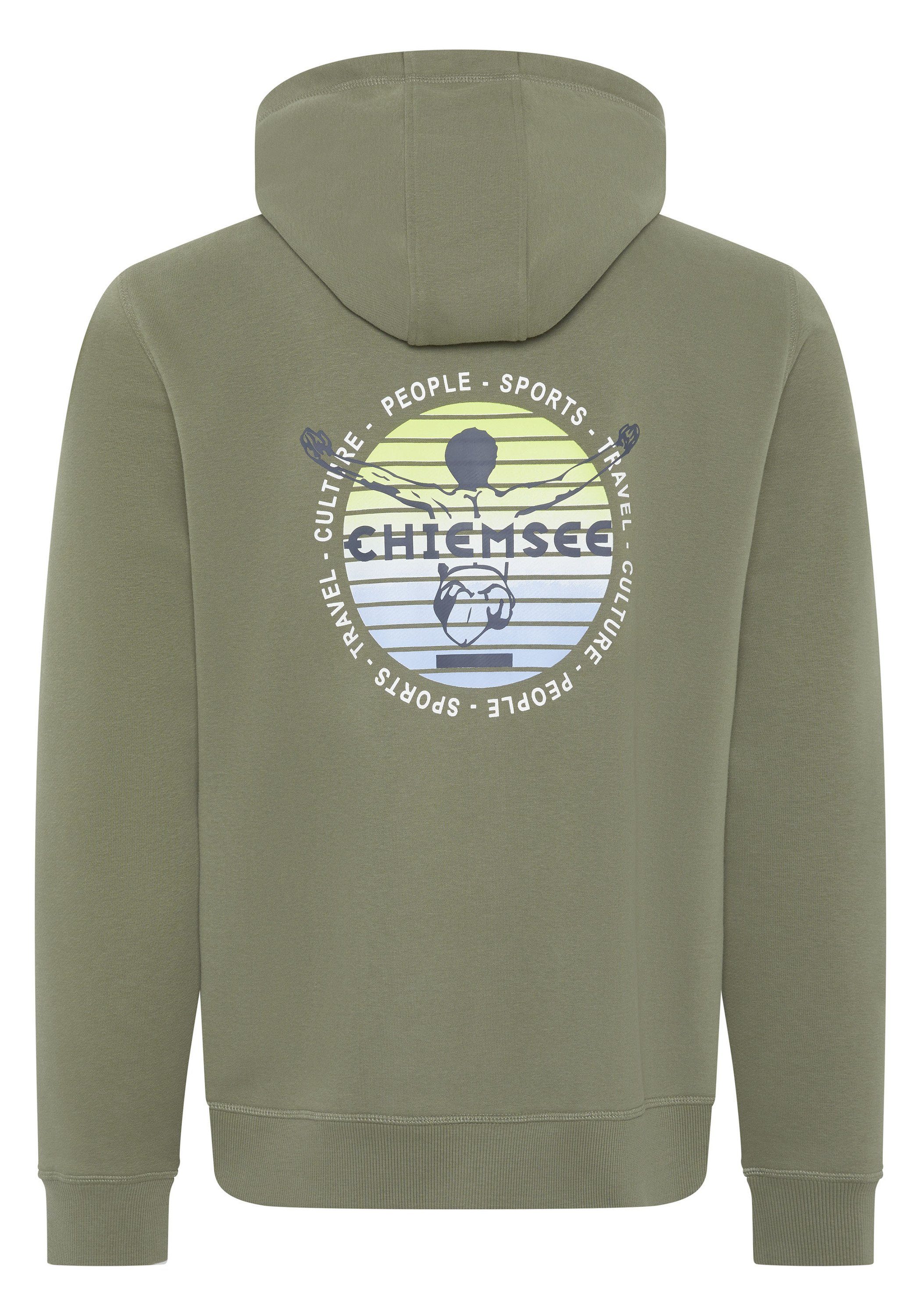 Chiemsee Sweatjacke Kapuzenjacke mit Olive Dusty 1 18-0515 Jumper-Motiv