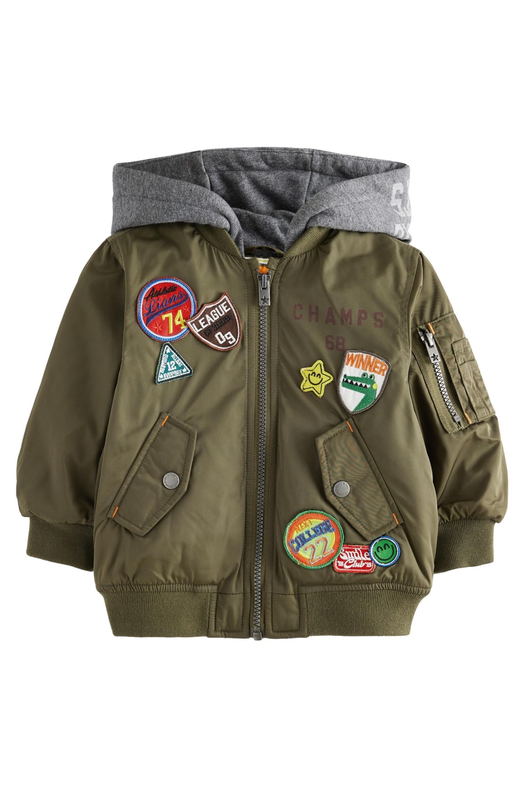 Next Bomberjacke Bomberjacke mit Kapuze aus günstig online kaufen