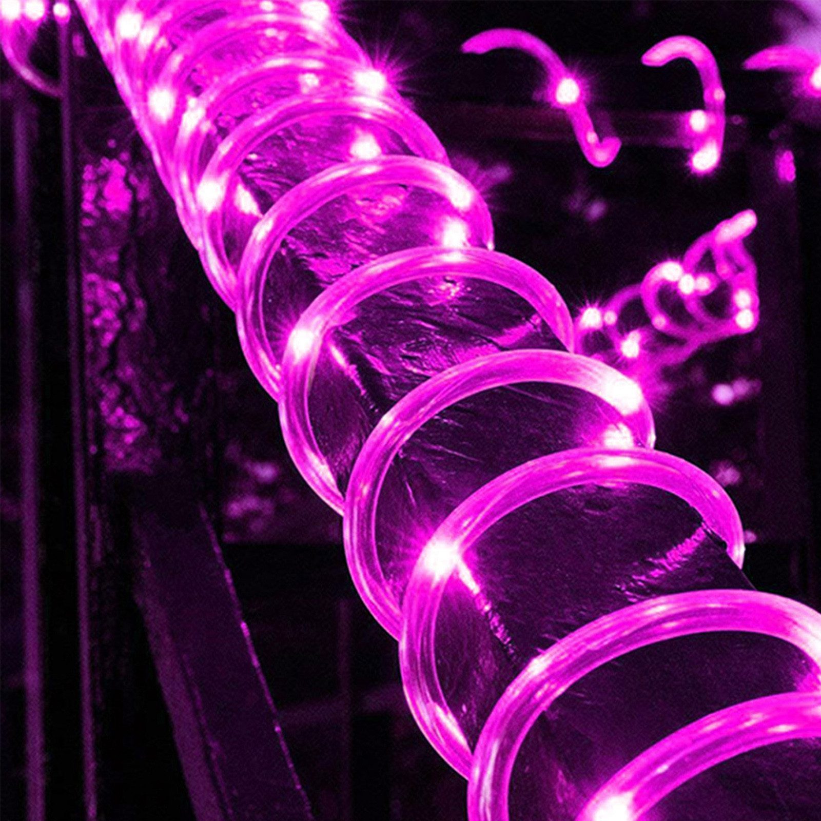 Lichterkette LED-Lichterkette 5M/50LEDs, Transparente Lichterkette aus Kupferdraht