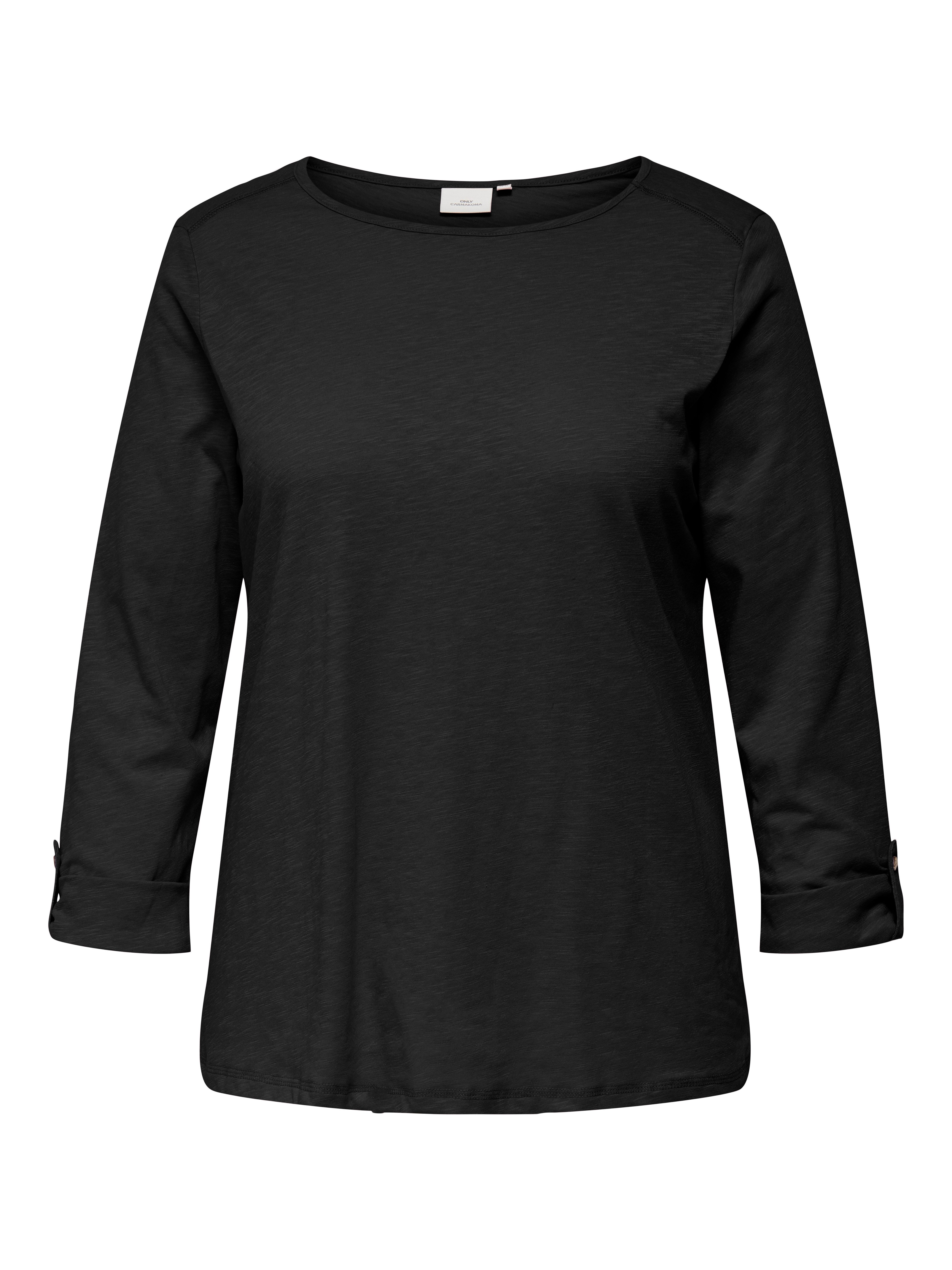 ONLY CARMAKOMA 3/4-Arm-Shirt CARSLUB 3/4 O-NECK günstig online kaufen