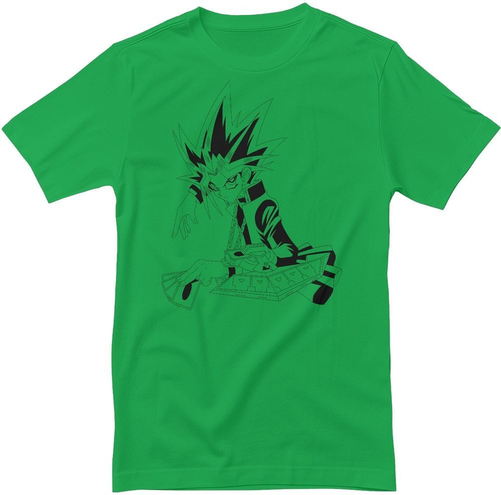Yu-Gi-Oh T-Shirt Yo-Gi-Oh! Green Outlines T-Shirt