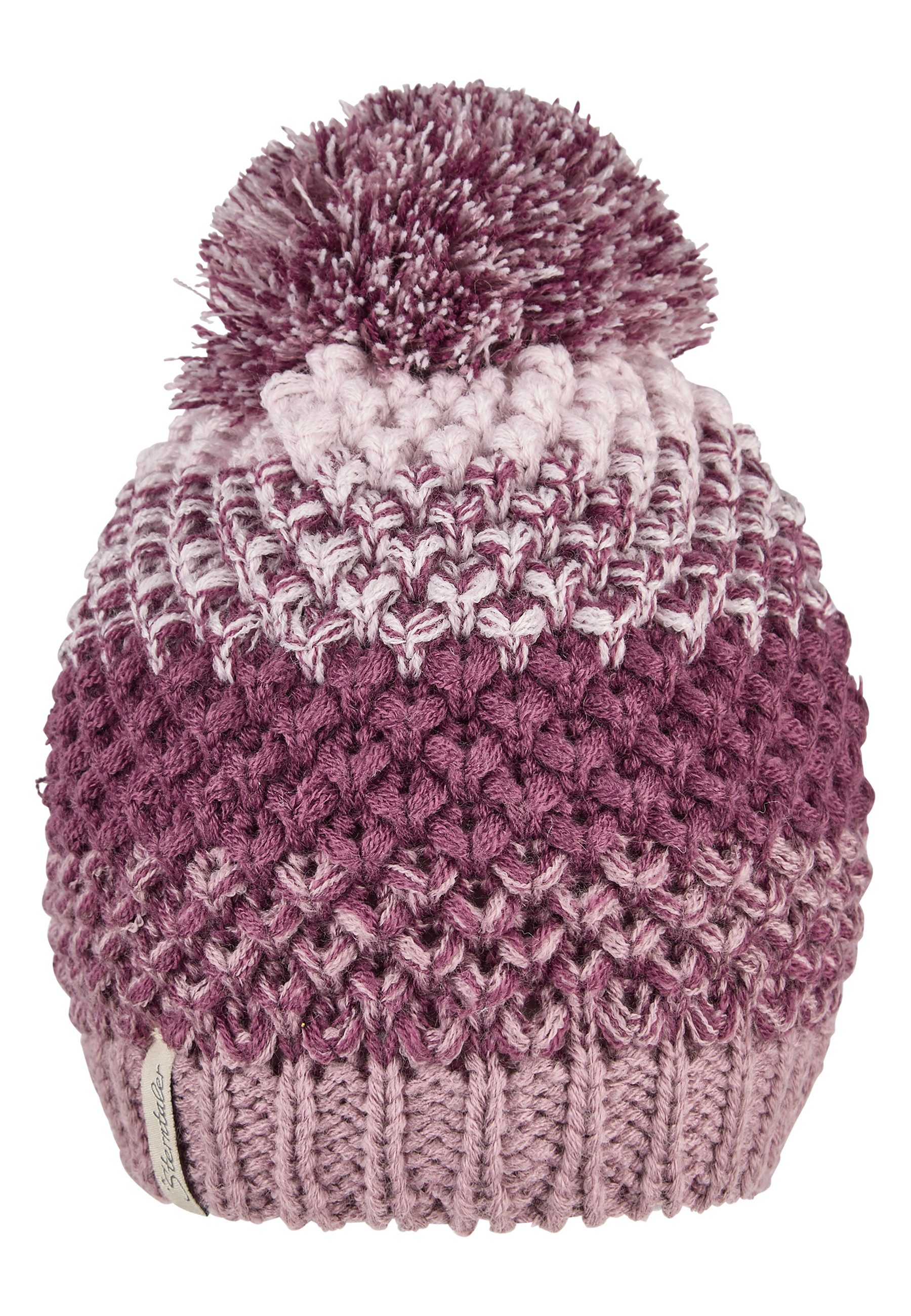 Sterntaler® Bommelmütze Bommelmütze Farbverlauf (1-St)