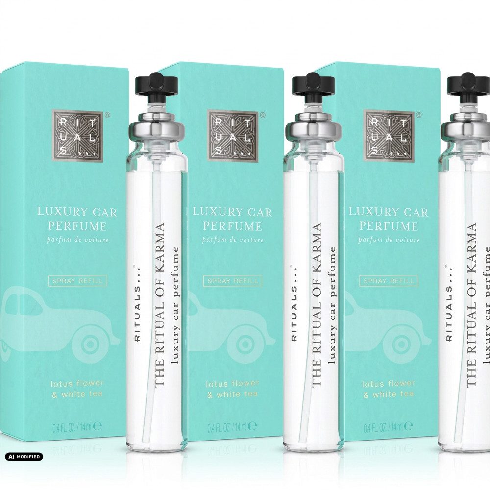 Rituals Raumduft Rituals The Ritual Of Karma Car Perfume 3er Set (Vorteilspack mit drei Autodüften)