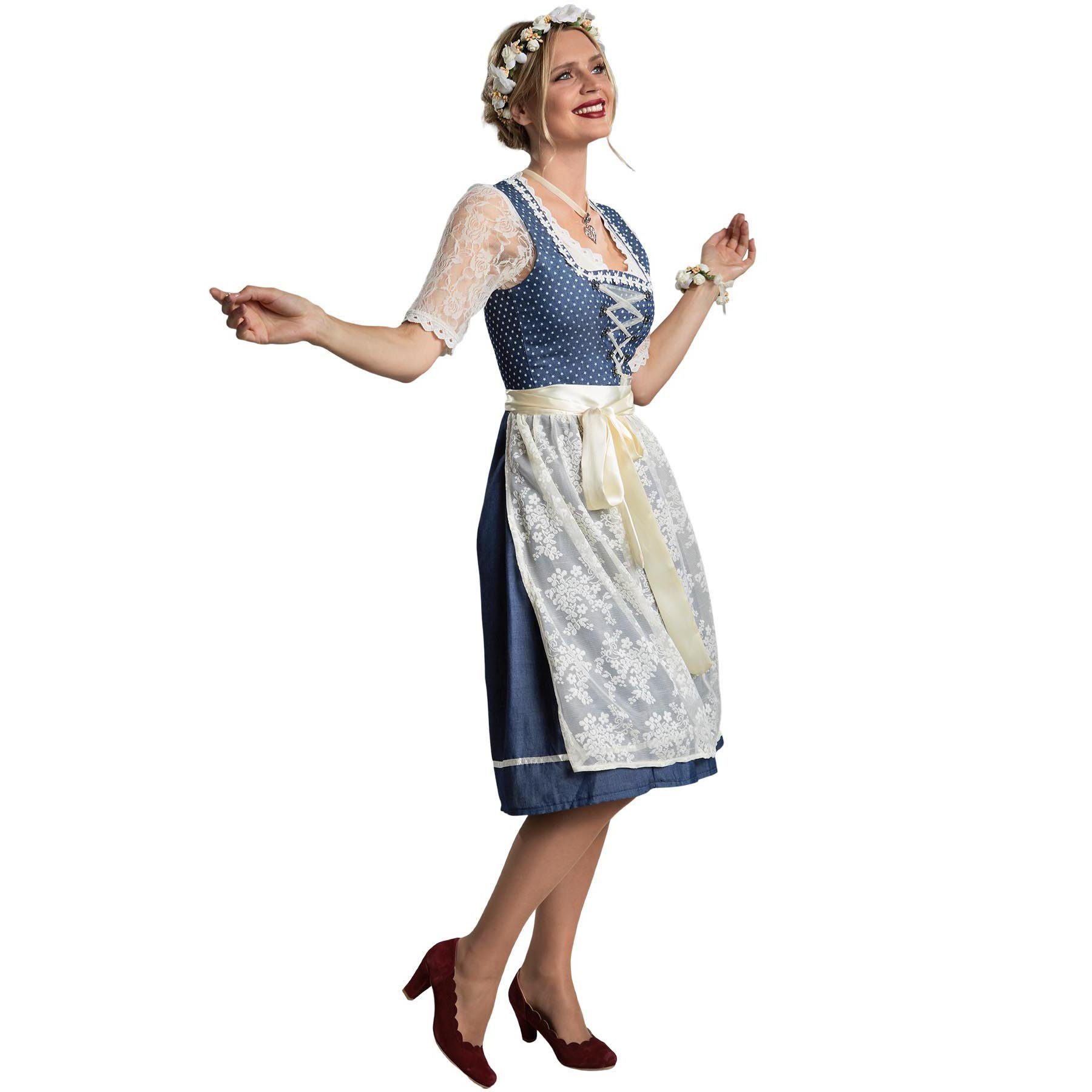dressforfun Dirndl Midi-Dirndl Kleinwalsertal Modell 2