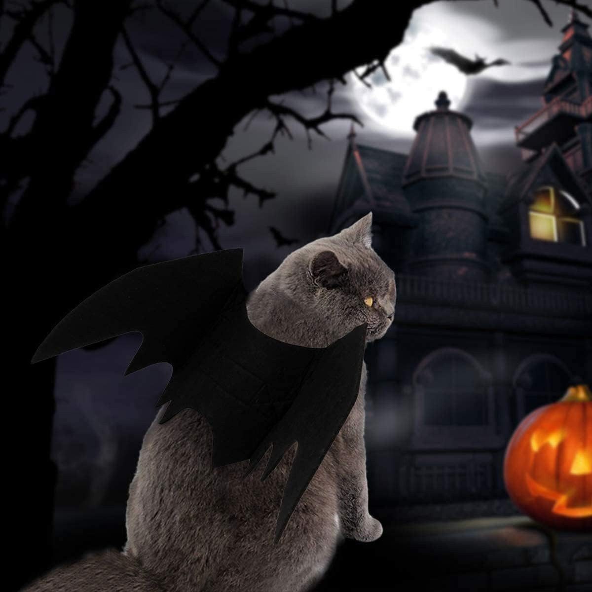 DOPWii Dekoobjekt Halloween Haustier Flügel 45×16 cm,Schwarze Filz-Bat Wing günstig online kaufen