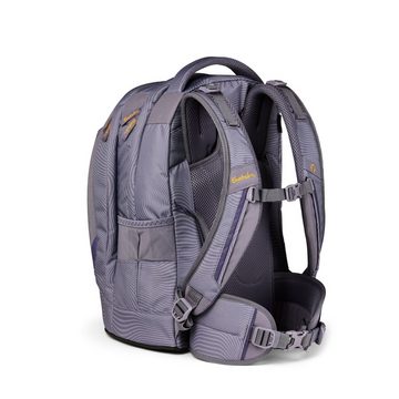 Satch Schulranzen Schulrucksack-Set PACK Mesmerize 3-teilig (3-teilig), Laptop-Fach, Your-Size-System, Schulranzen