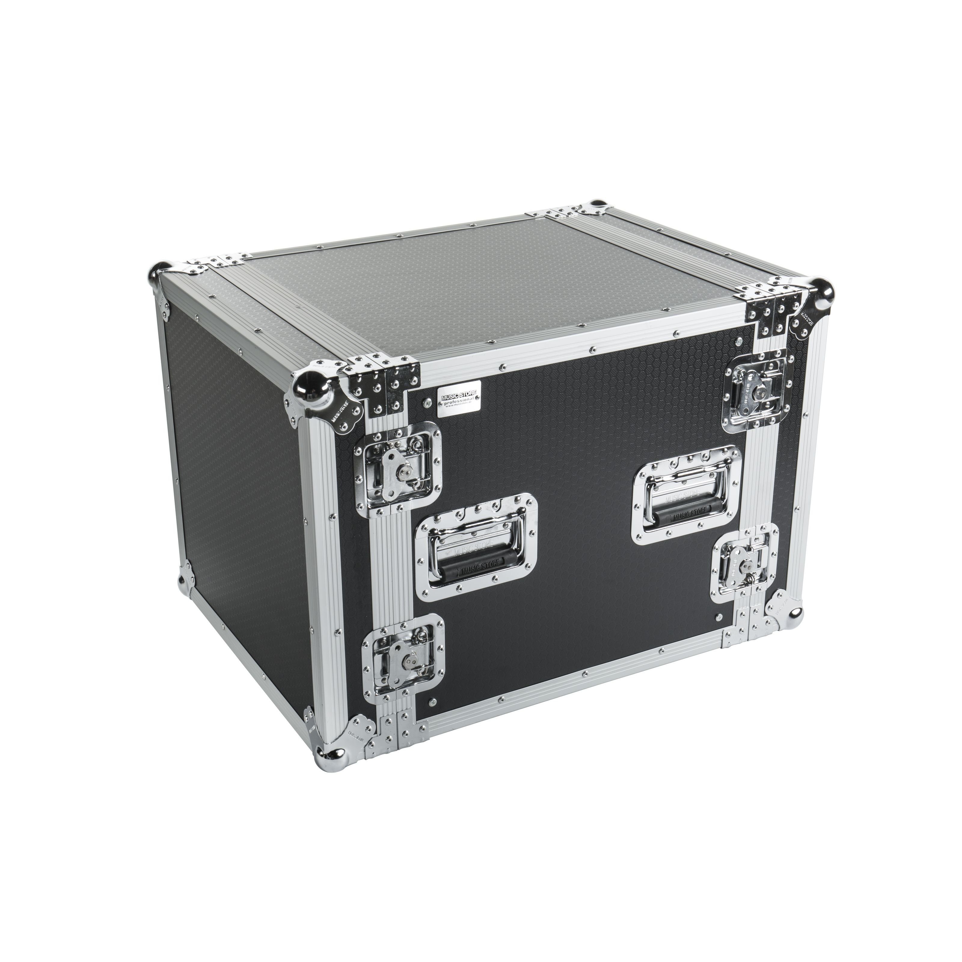 MUSIC STORE Koffer, 19" DD Pro Case, Holzrack, Rackschienen