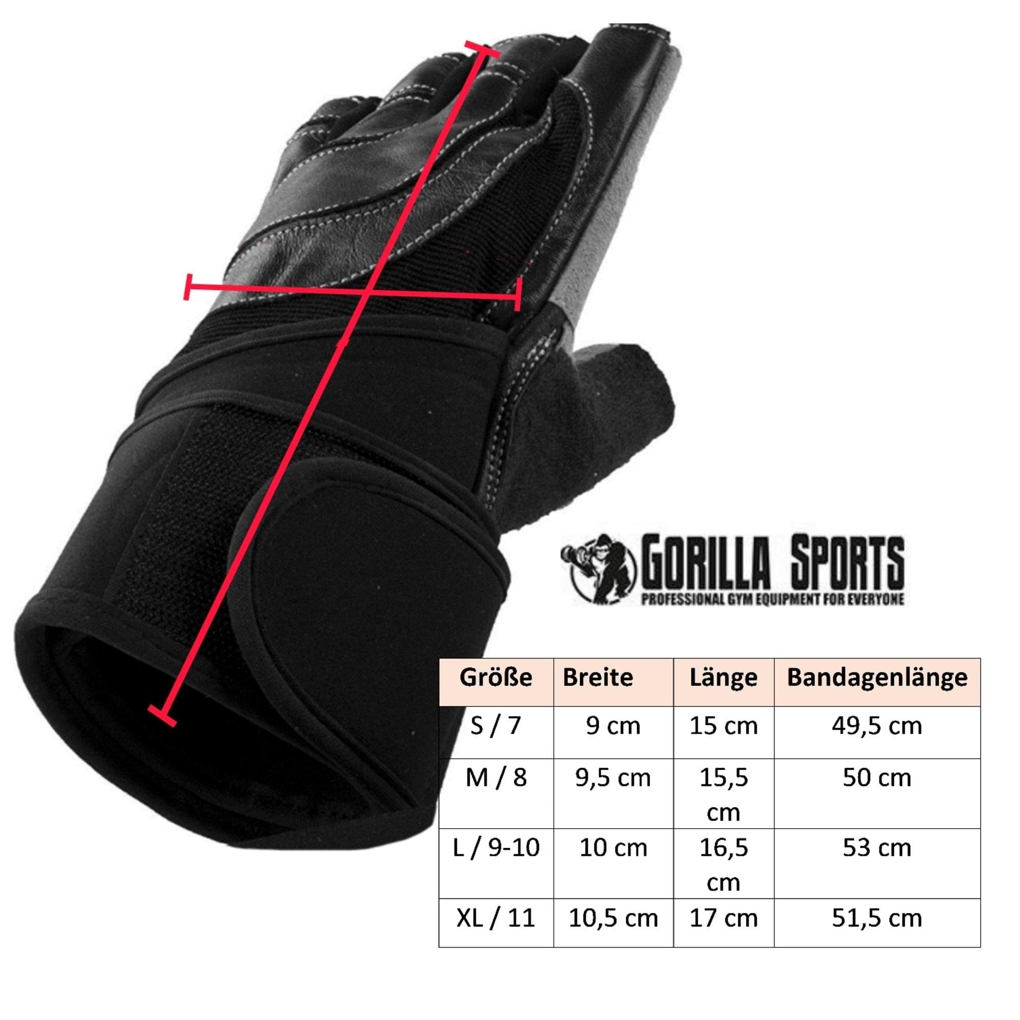 GORILLA SPORTS Multisporthandschuhe Fitness Handschuhe - günstig online kaufen
