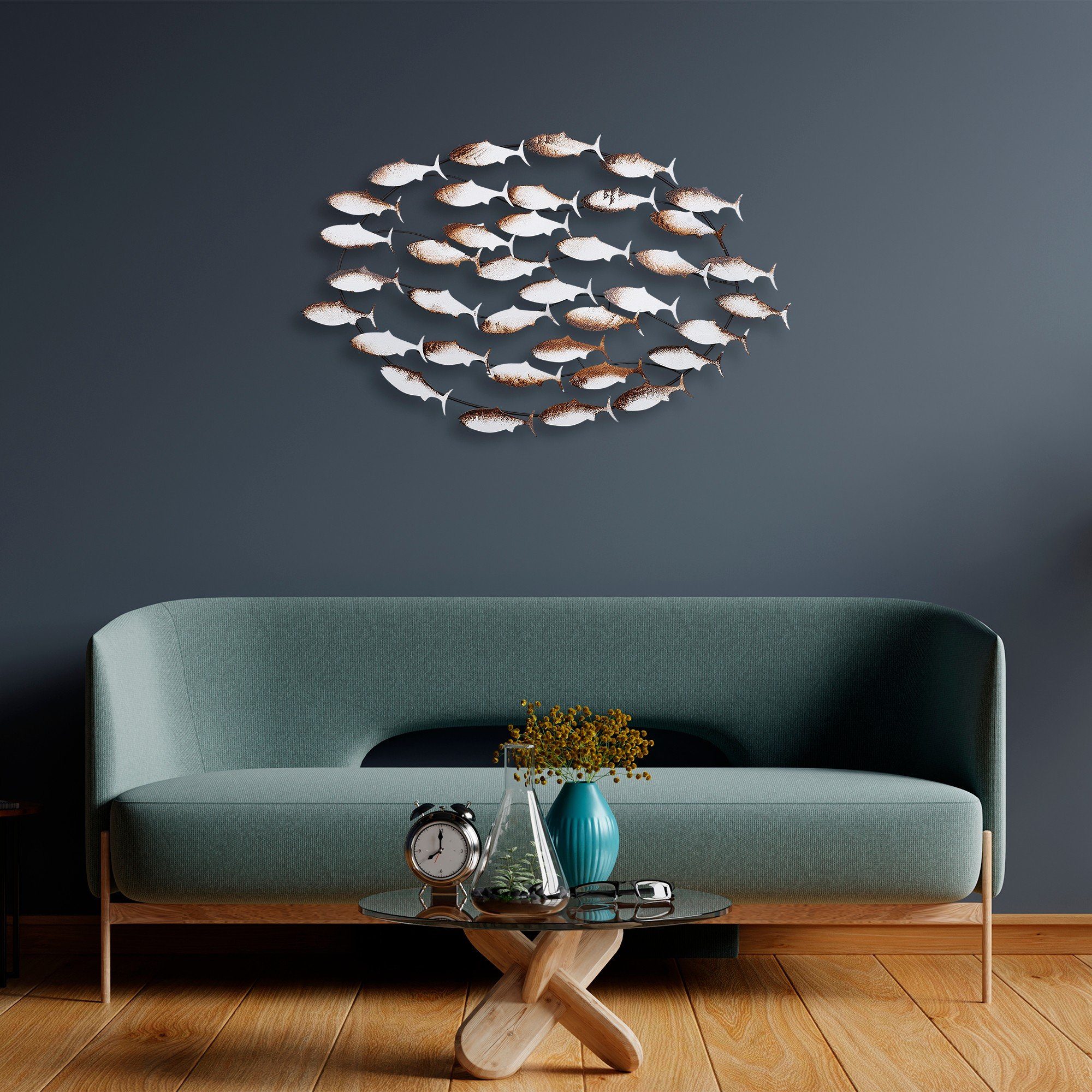 Wallity Wanddekoobjekt 100% METAL, 94 x günstig online kaufen