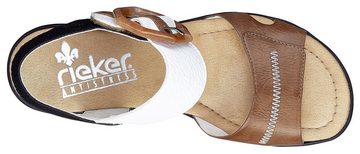 Rieker Sandalette, Sommerschuh, Sandale, Keilabsatz, im modischen Look