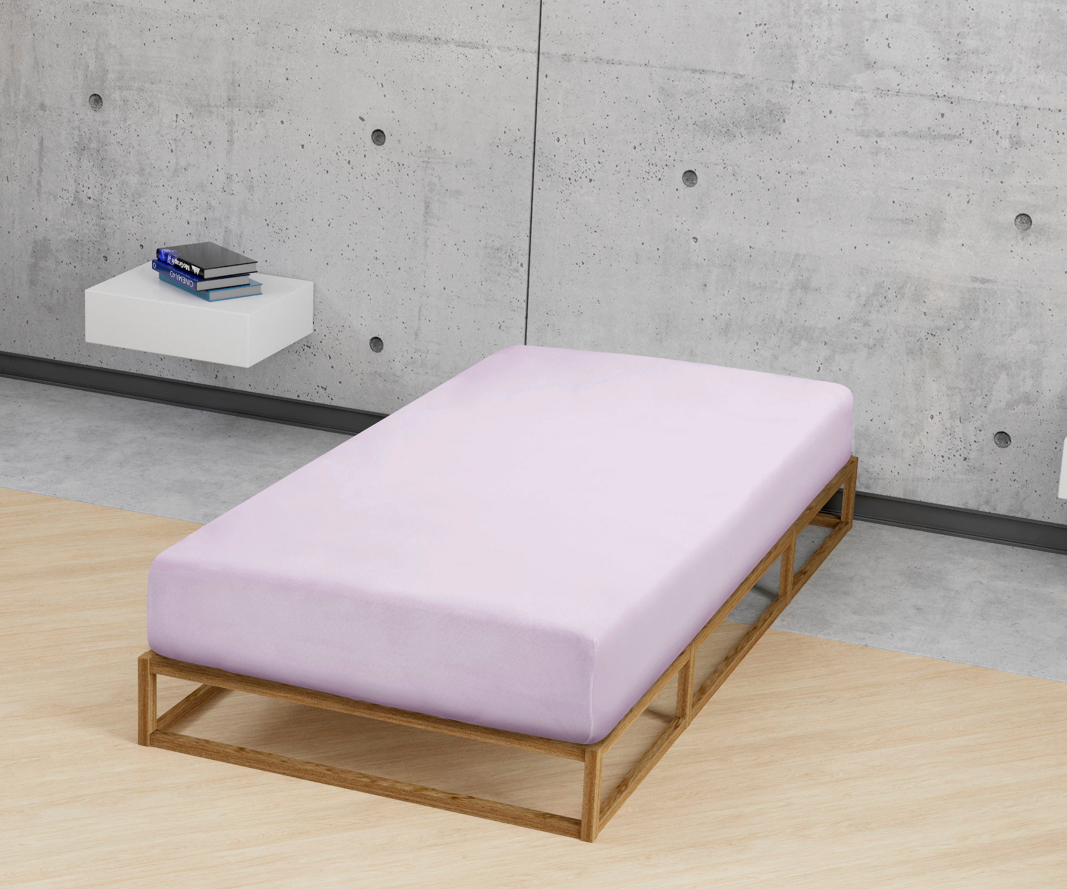 Biberna Spannbettlaken Marc, Jersey, Gummizug: rundum, (1 Stück), aus Baumw günstig online kaufen