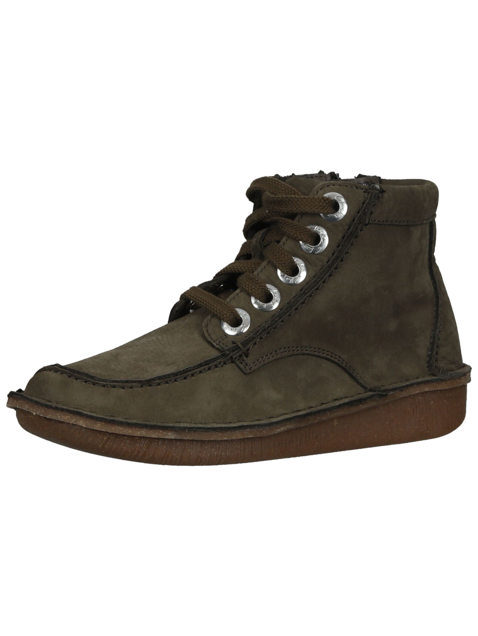 Stiefelette Leder Schnürstiefelette