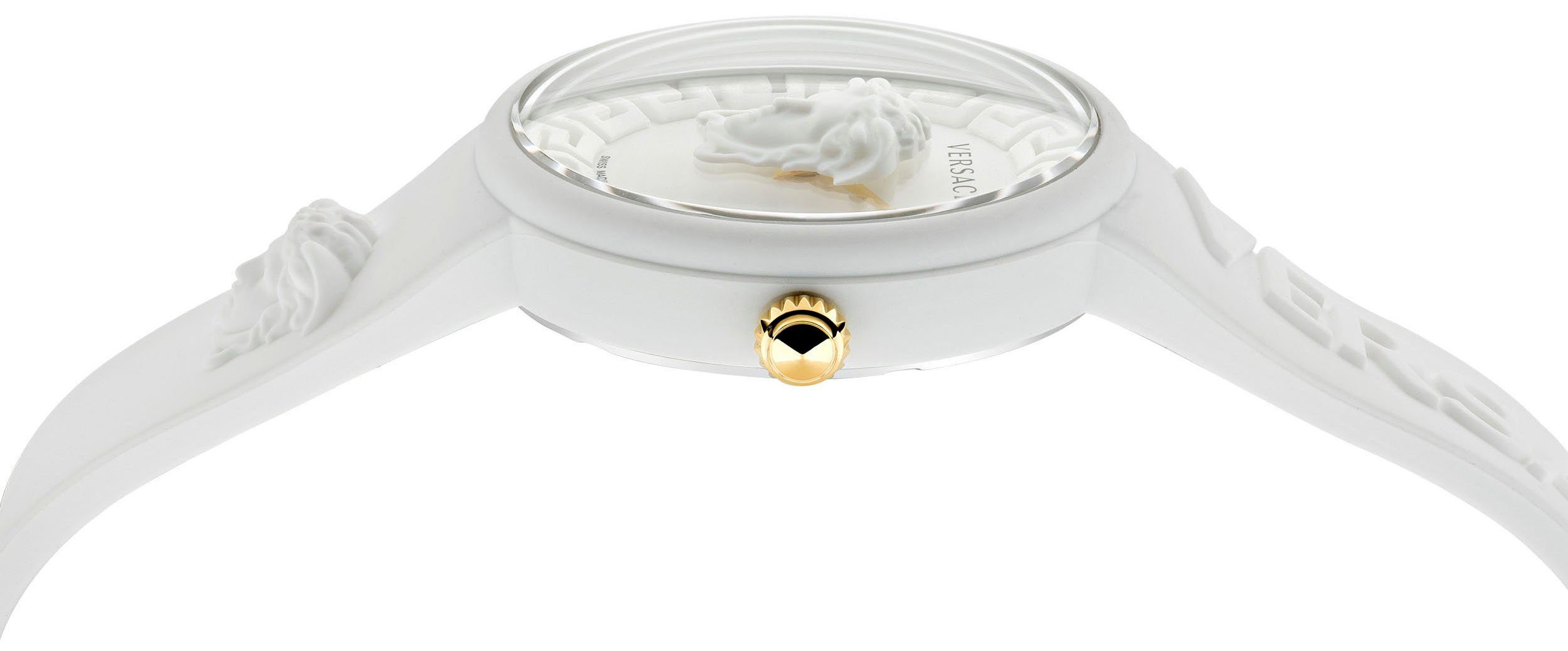 Versace Quarzuhr MEDUSA POP VE6G00123, Armbanduhr, Damenuhr, Saphirglas, Swiss Made, analog