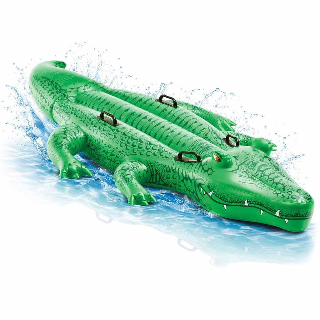 TK Gruppe Luftmatratze XXL Aufblasbare Luftmatratze Schwimmring Tier – Großer Schwimmreifen