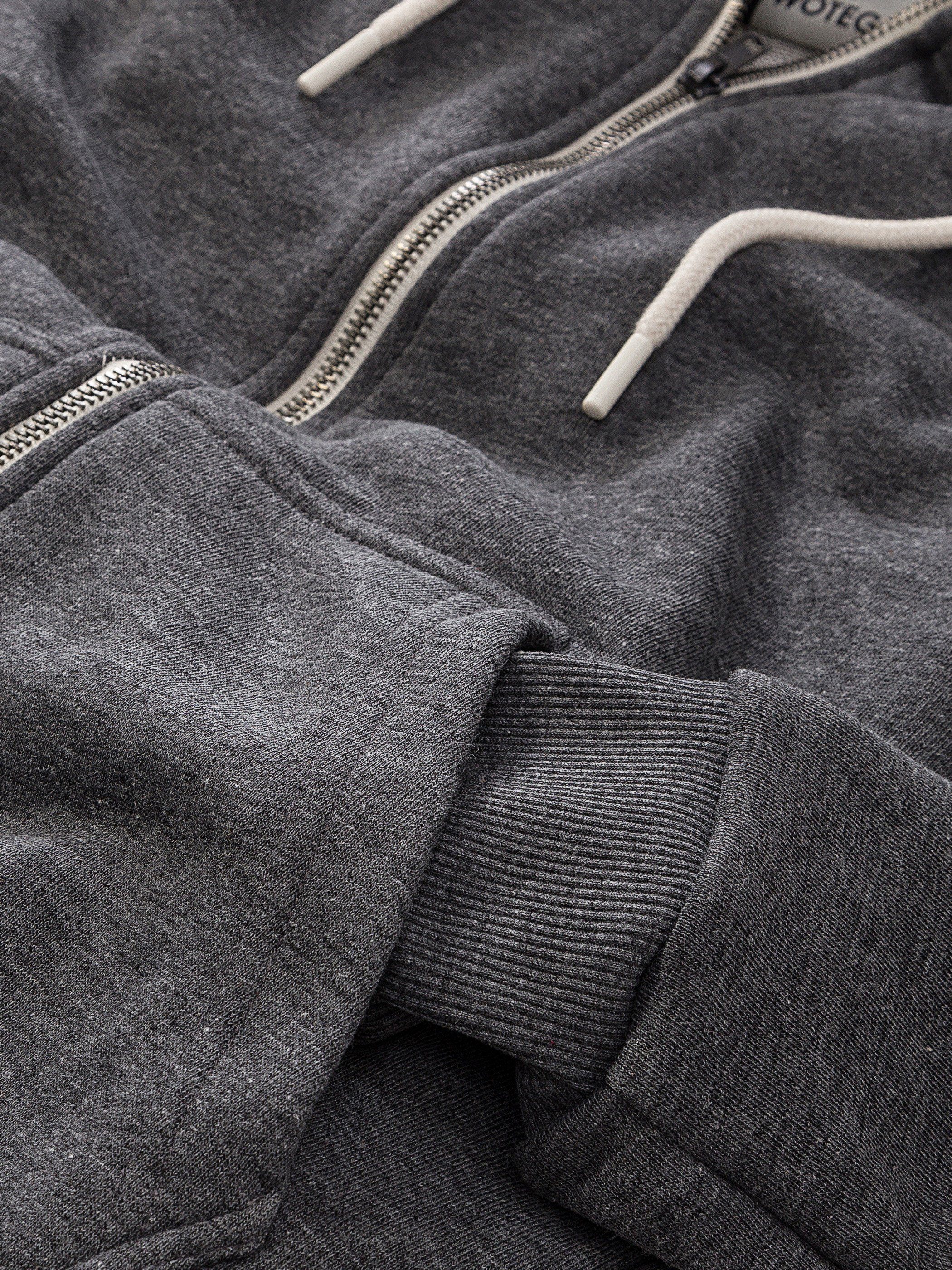 WOTEGA Kapuzensweatjacke Flash mit Kapuze, auch in Großen Größen erhältlich