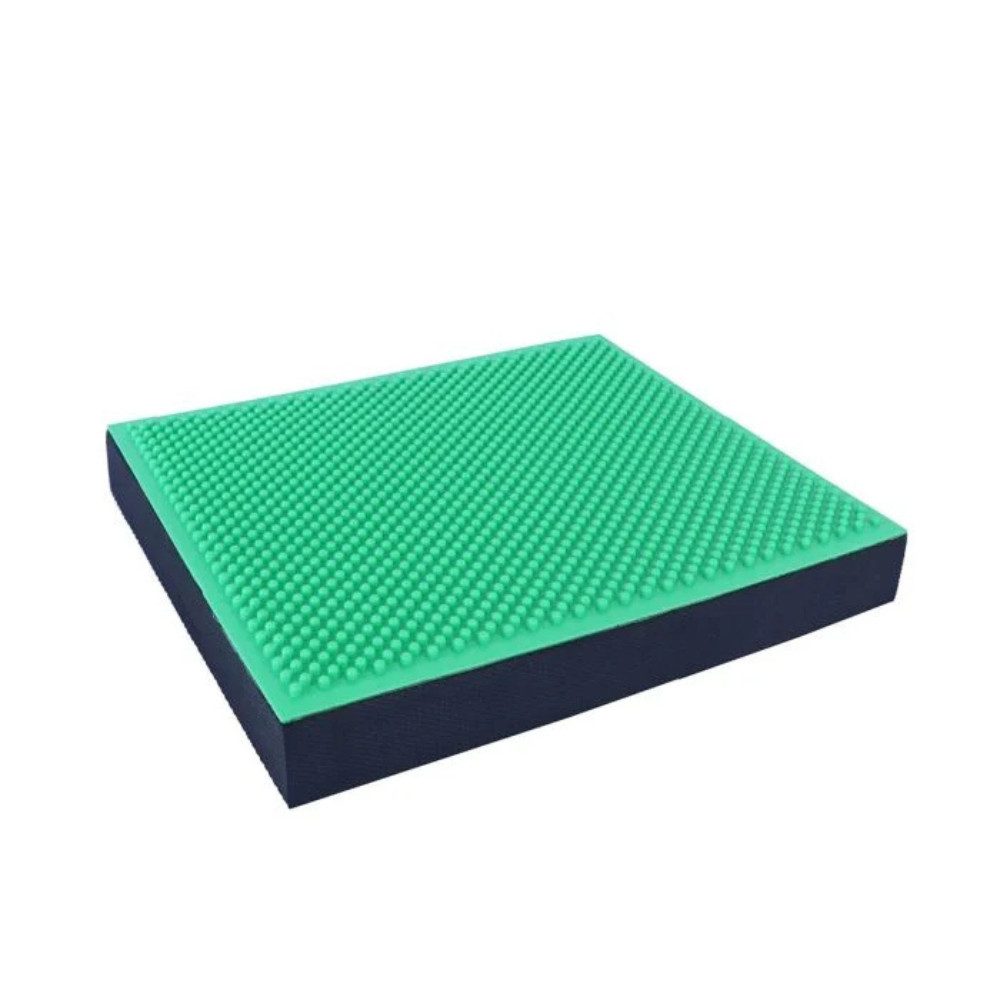 Orange Gym Half Ball Orange Gym Balance Pad - Balancekissen 38x32,5x6 cm - Grün/Schwarz