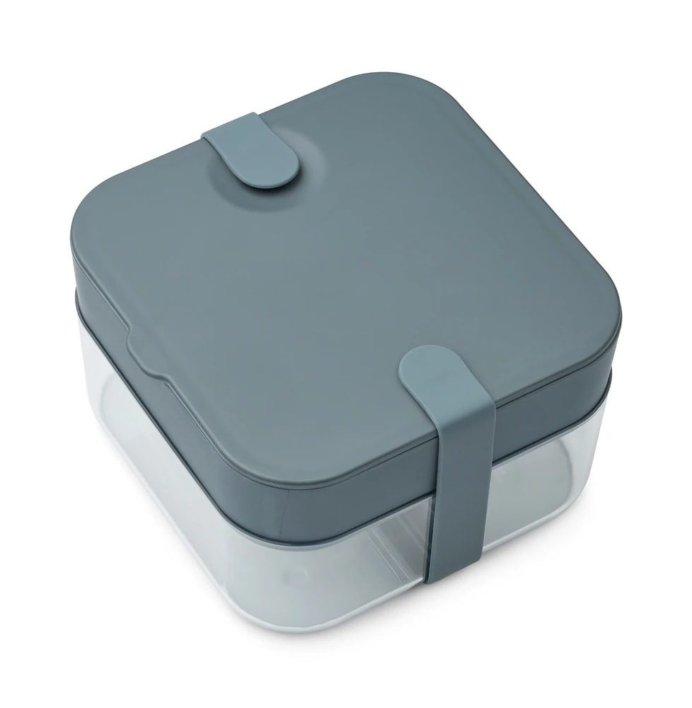 Liewood Lunchbox Liewood Bento Box, Lunchbox, Ланч-боксы - Amandine, Farbe:, Meeresblau / Walblau