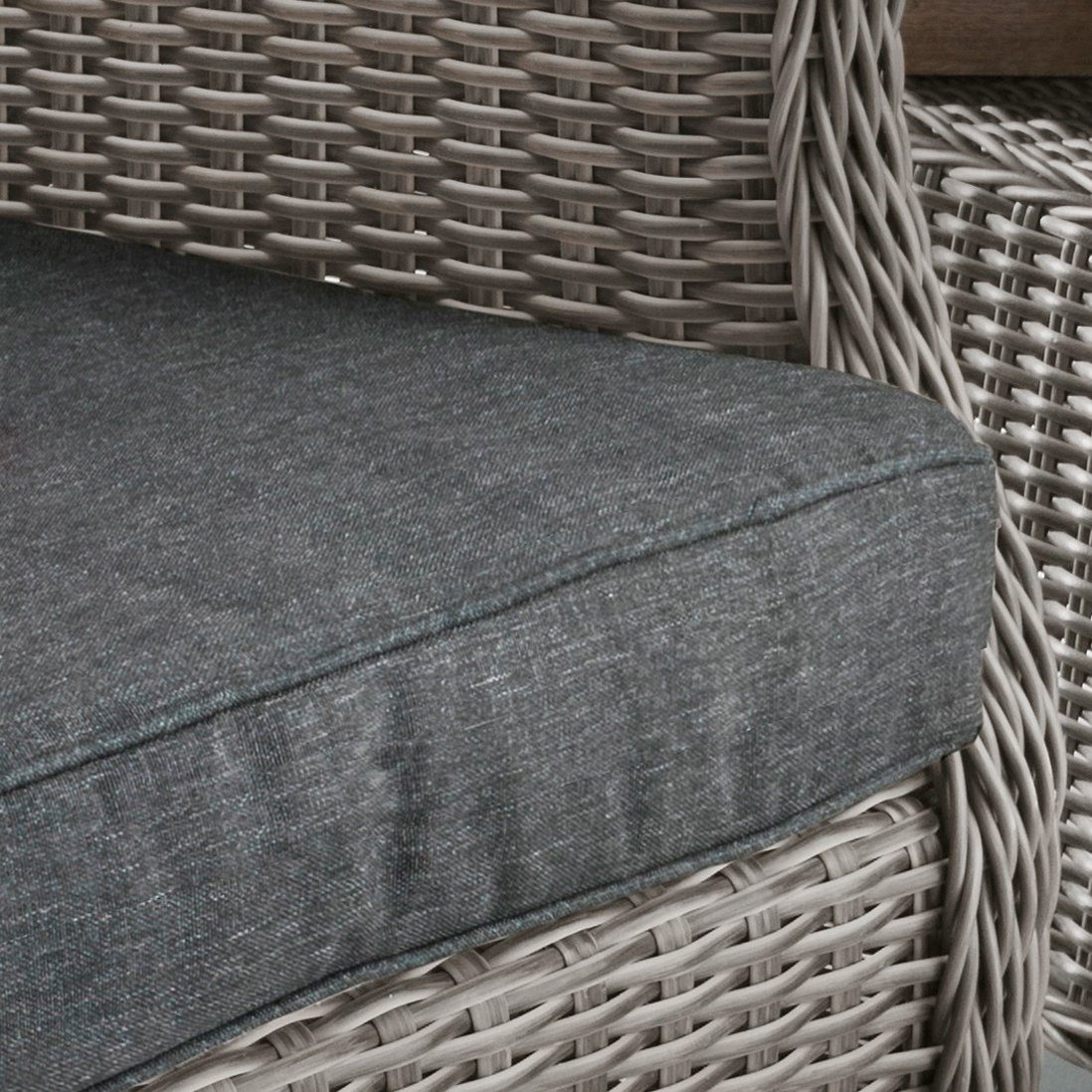 Destiny Gartensessel CASA (1-St), Aluminium, Polyrattan, inkl. Auflagen