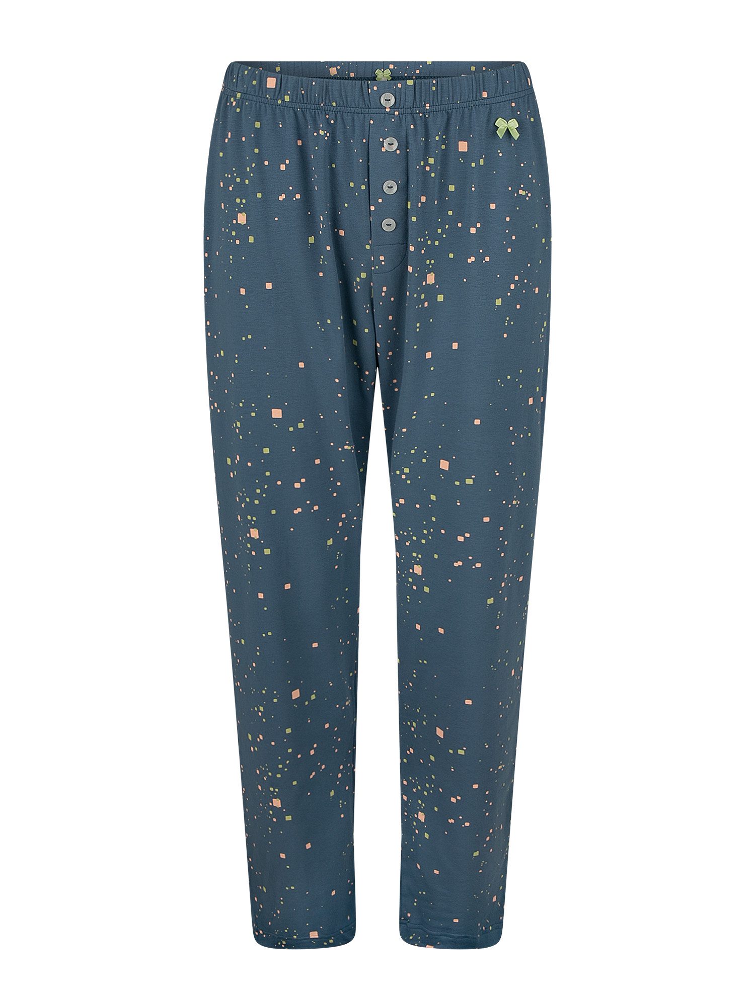 Short Stories Pyjamahose SHORT STORIES 621965 Hose blue shaddow/print