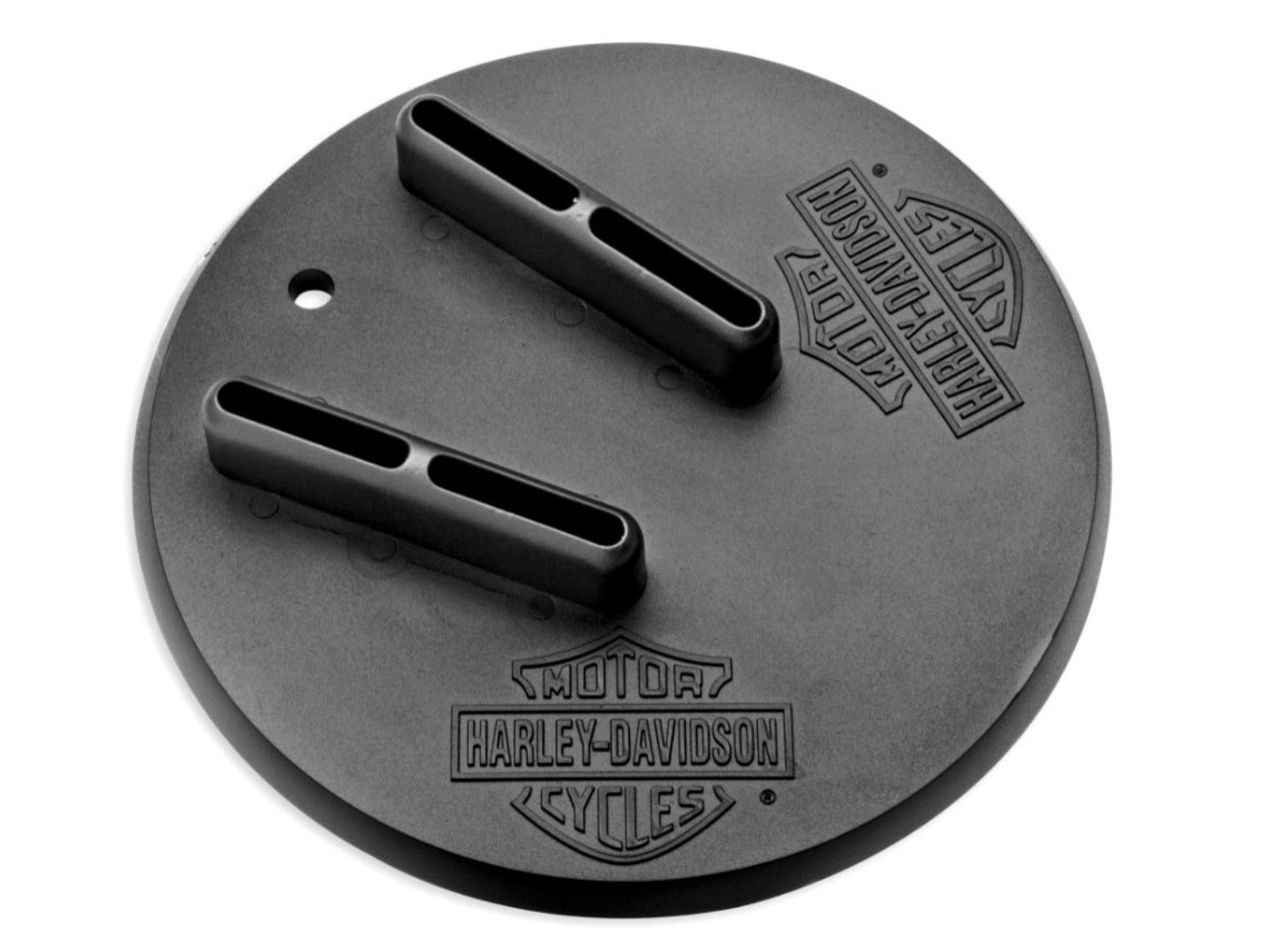 HARLEY-DAVIDSON Motorrad-Seitenständer Bar & Shield B & S Jiffy Stand Coaster Anti-Rutsch Kunststoffunterlage, (1-St), Anti-Rutsch