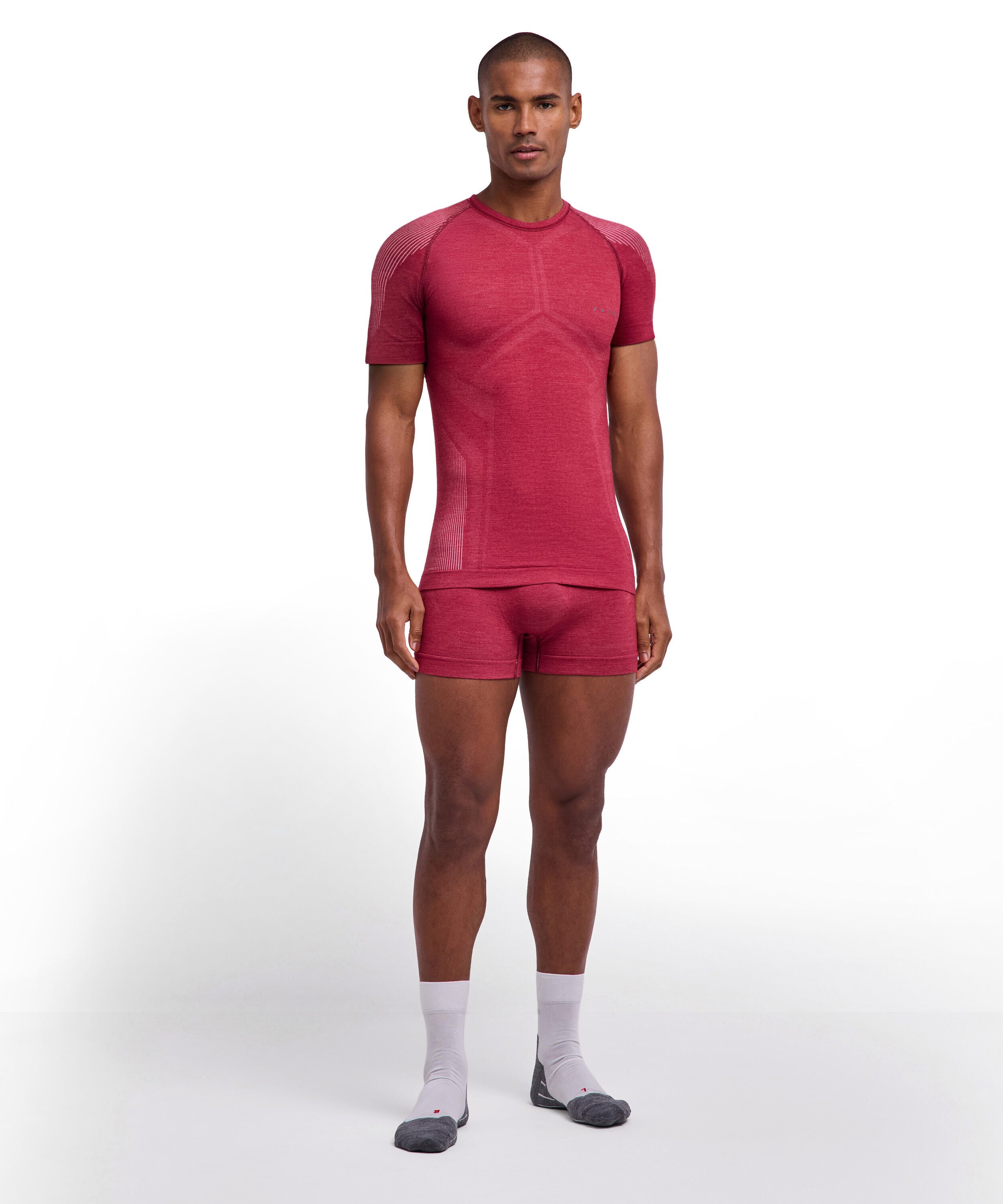 FALKE T-Shirt FALKE Underwear - Kurzarmshirt Wool-Tech Light (1-tlg., 1) aus Merinowolle für warme bis kalte Temperaturen