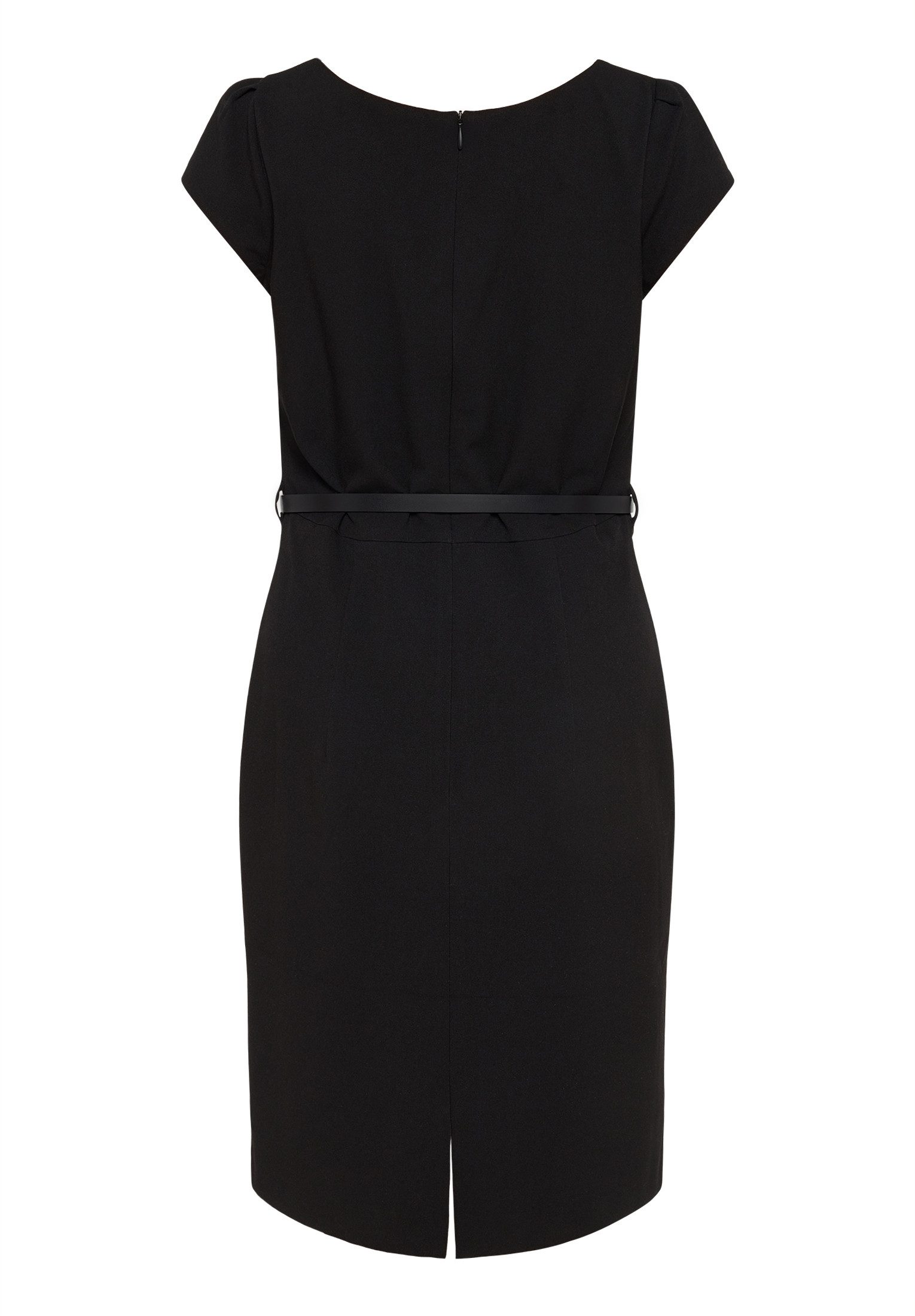 Betty&Co Etuikleid Damen mit Gürtel Gürtel