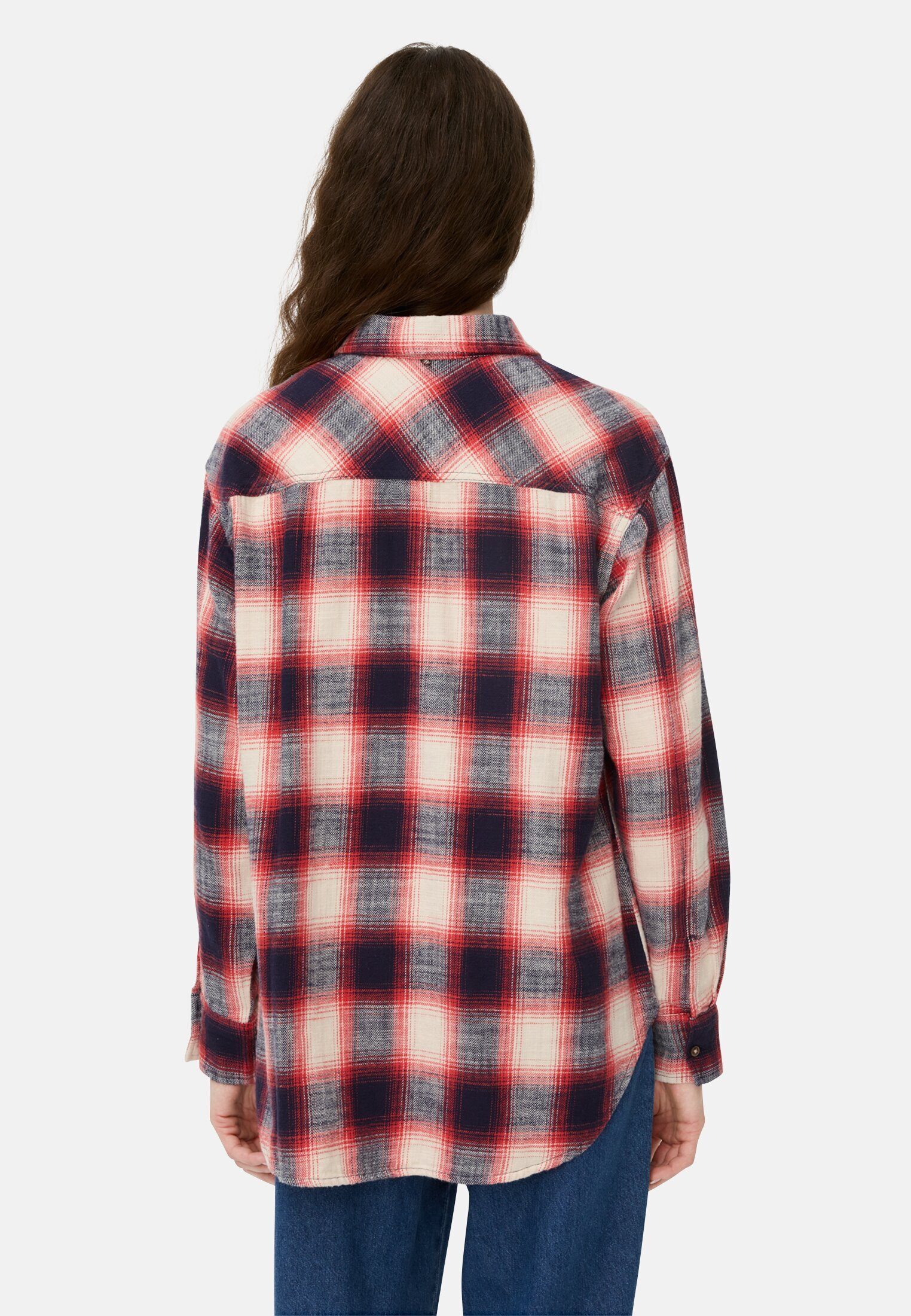 camel active Hemdbluse mit Brusttasche Langarm günstig online kaufen