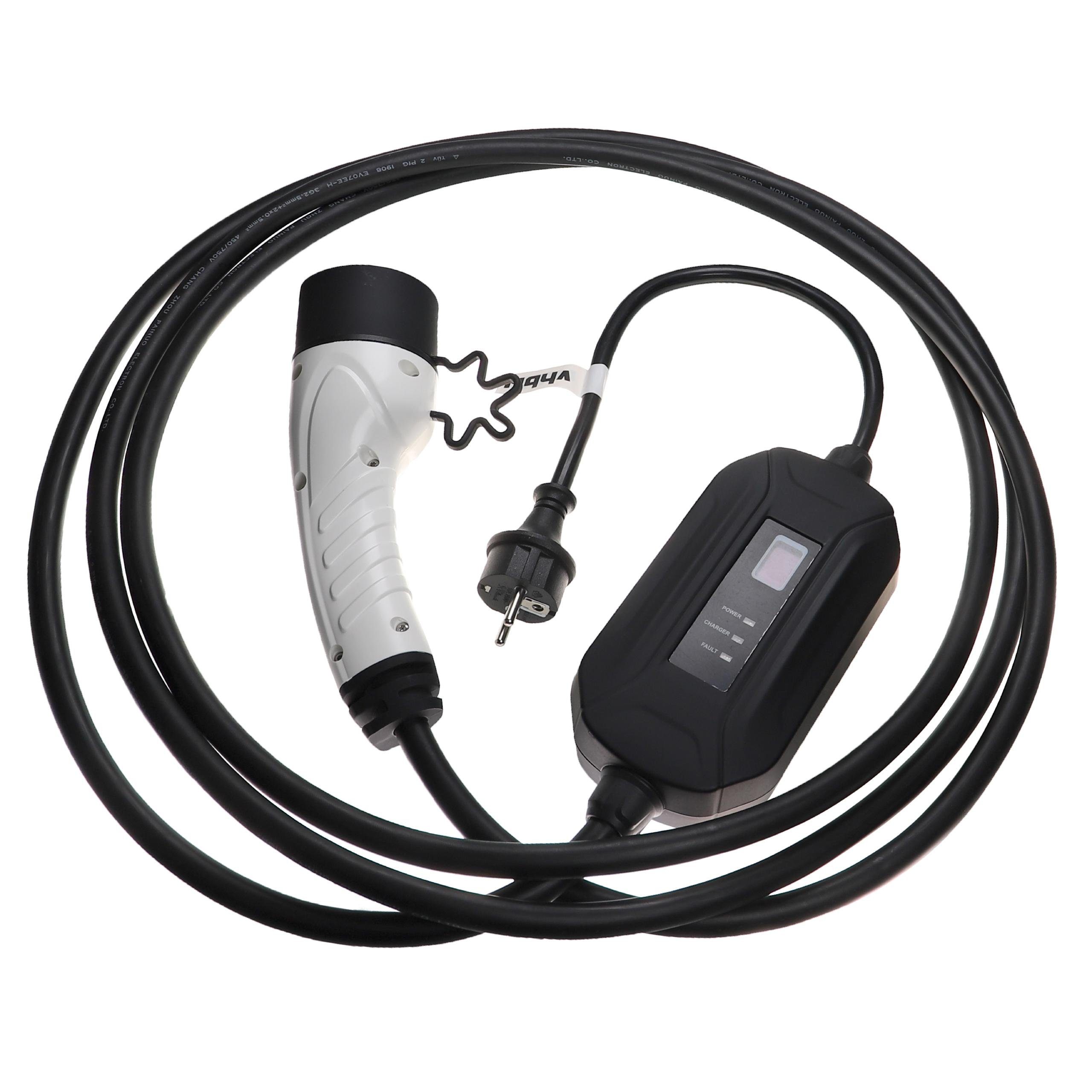 vhbw passend für Peugeot Elektro-Kabel e-Rifter / e-208, e-Traveller, Elektroauto