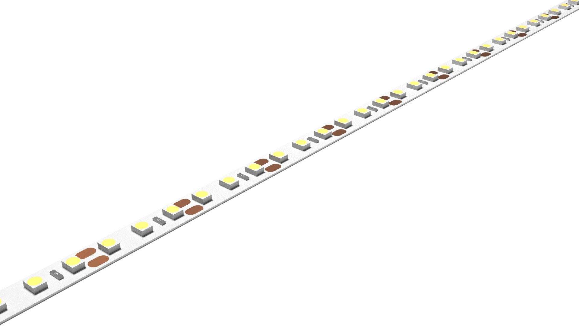 kalb LED-Streifen LED Strip Streifen auf Rolle 120 LED/m, Länge: 5 Meter, 12V ; 5W